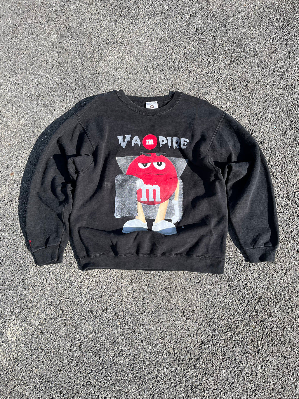 SWEAT M&M'S NOIR MADE IN USA