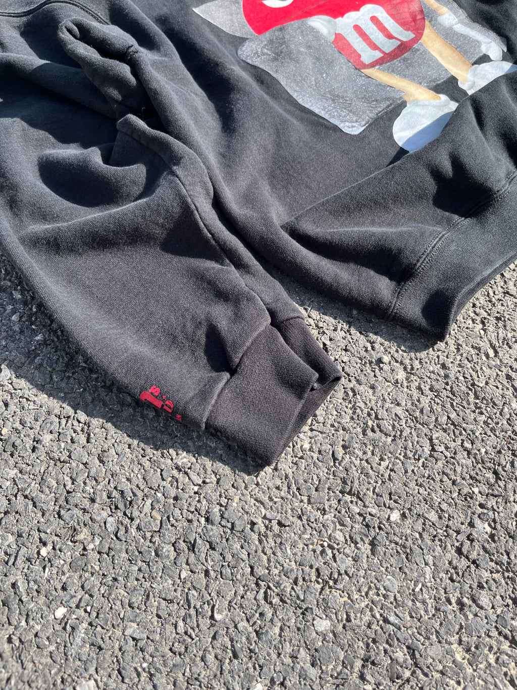 SWEAT M&M'S NOIR MADE IN USA