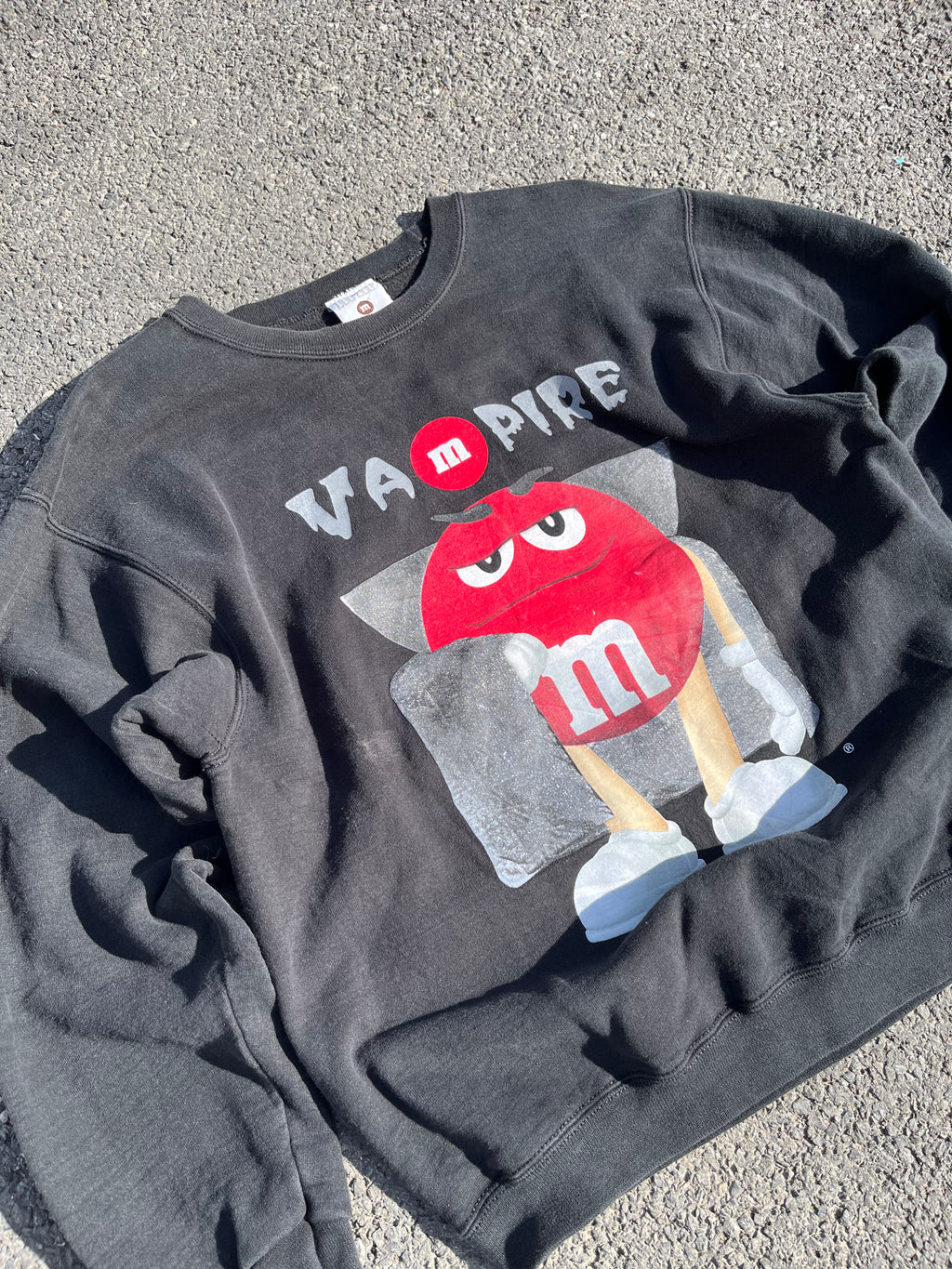 SWEAT M&M'S NOIR MADE IN USA