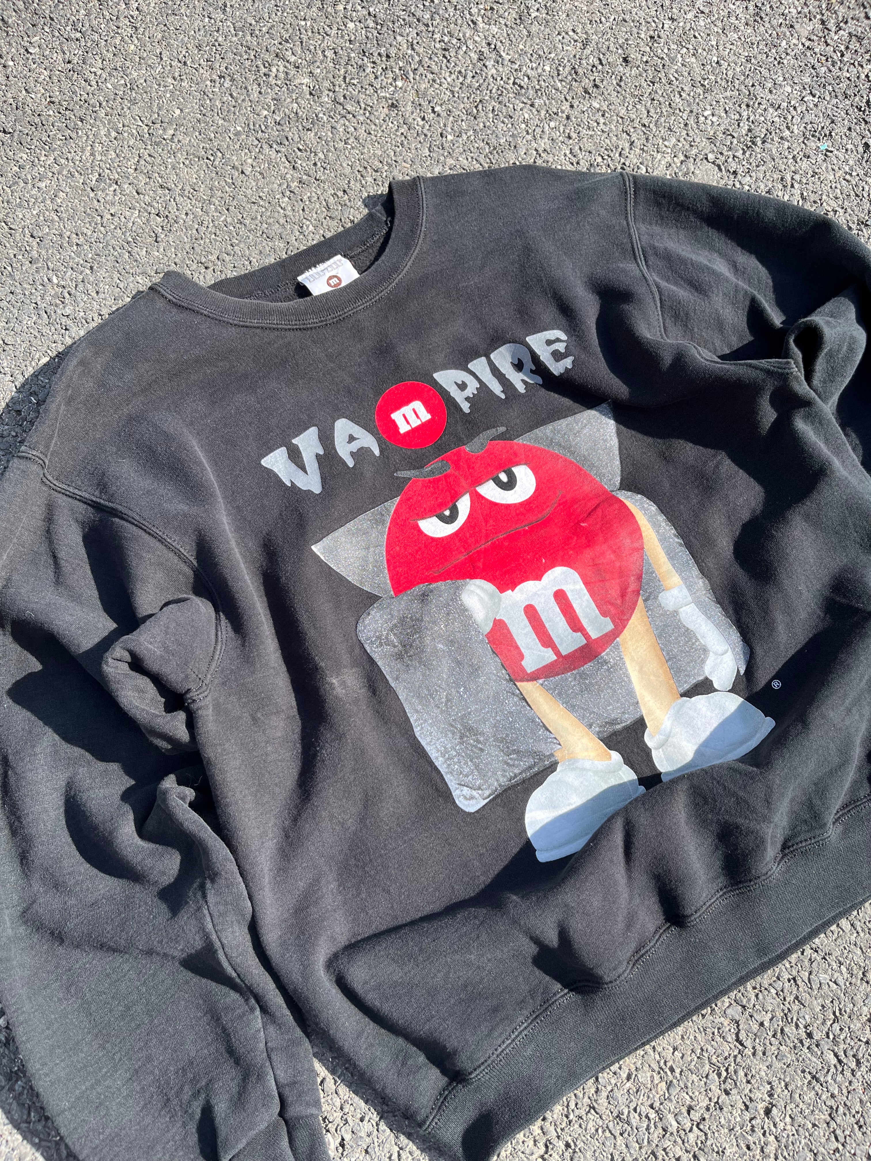 SWEAT M&M'S NOIR MADE IN USA