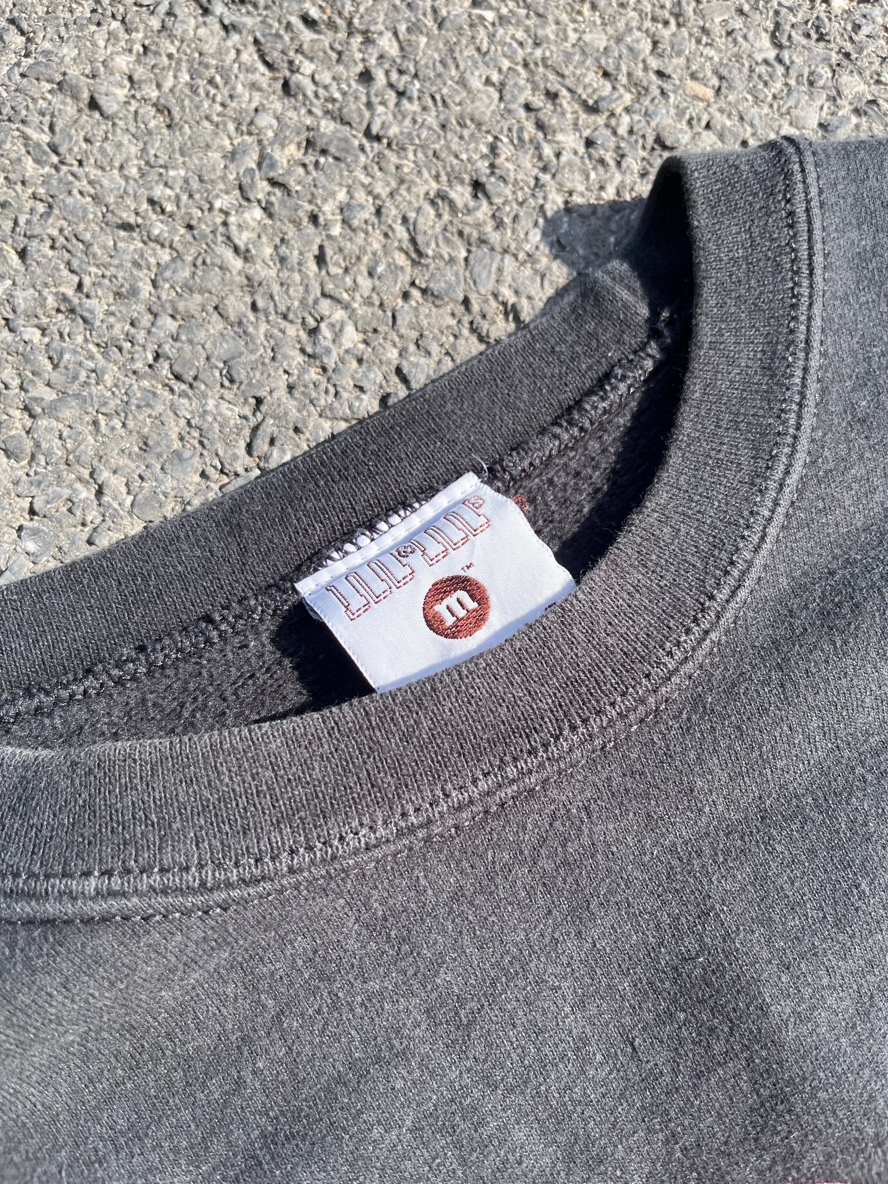 SWEAT M&M'S NOIR MADE IN USA