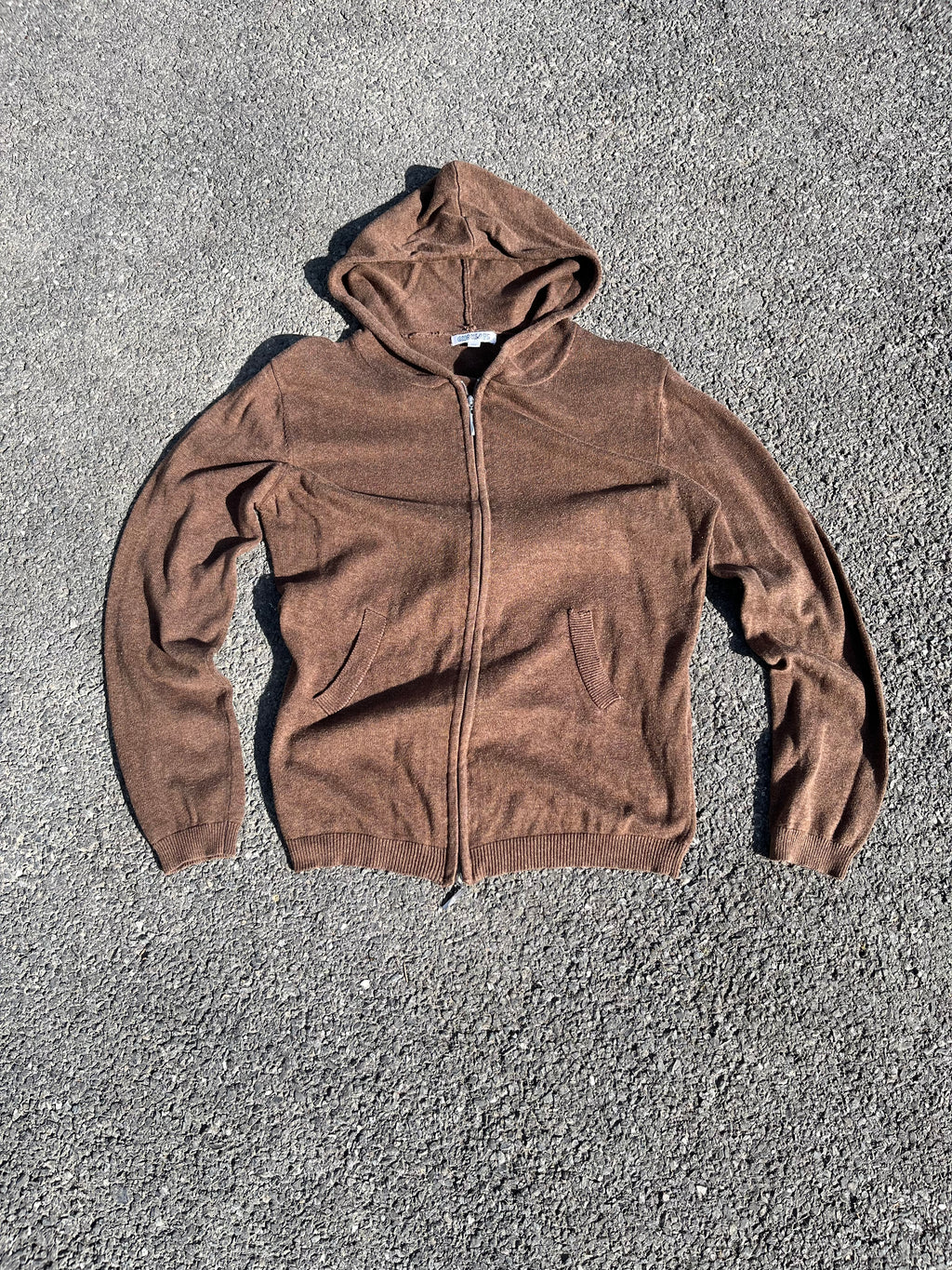 GILET MARRON AVEC ÉTOILE AU DOS
