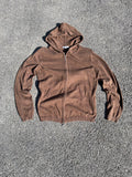 GILET MARRON AVEC ÉTOILE AU DOS