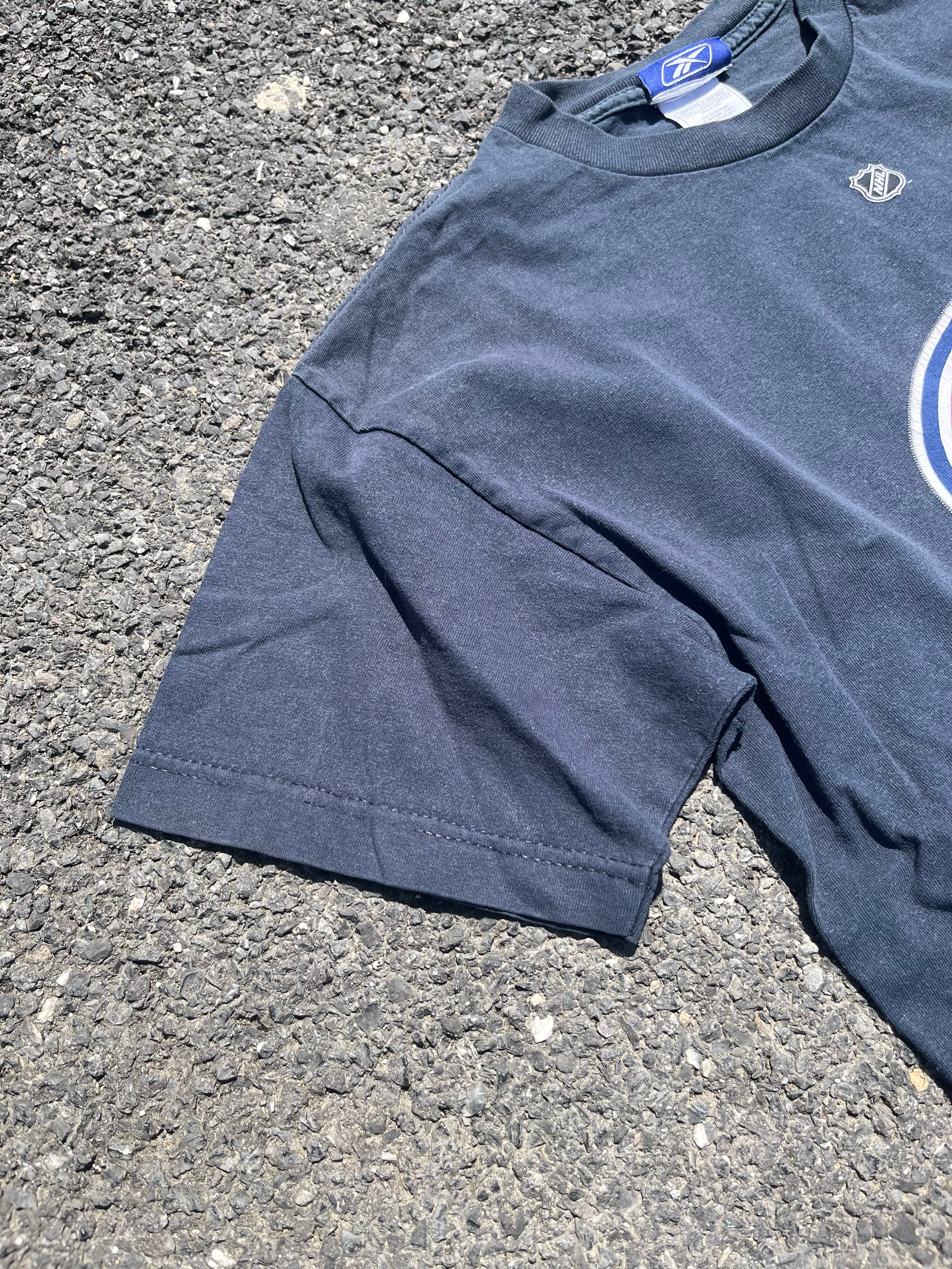 T SHIRT REEBOK NHL BLEU