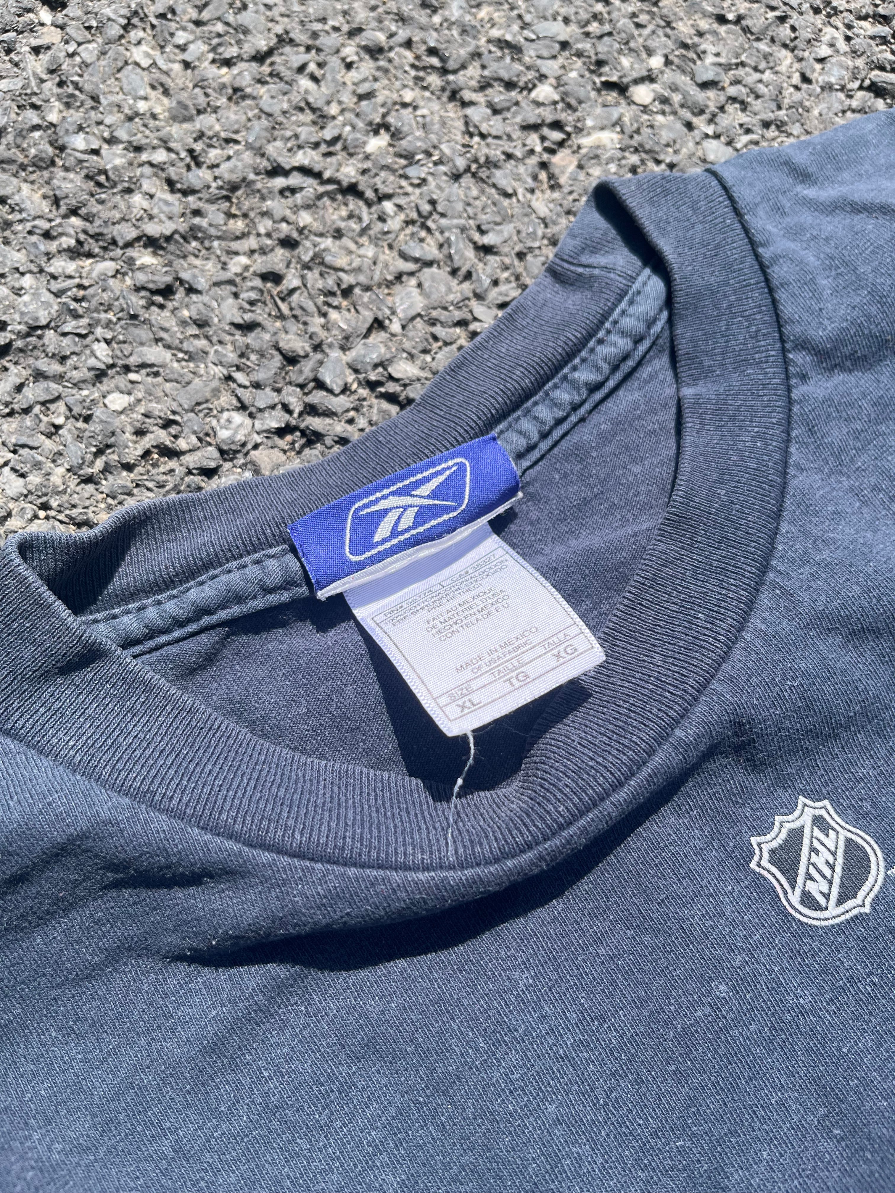T SHIRT REEBOK NHL BLEU