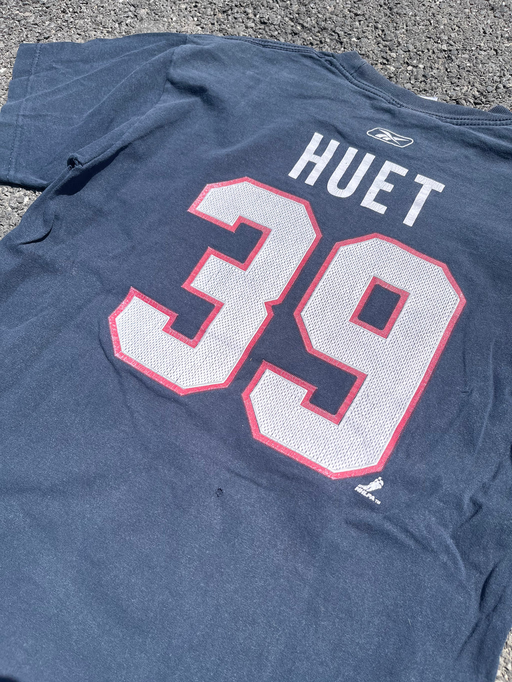 T SHIRT REEBOK NHL BLEU