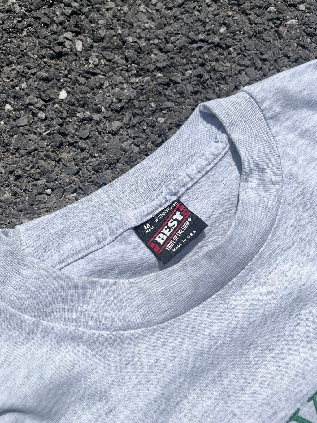 T-SHIRT SOUVENIR GRIS LAS VEGAS MADE IN USA