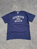 T-SHIRT SOUVENIR USA BLEU