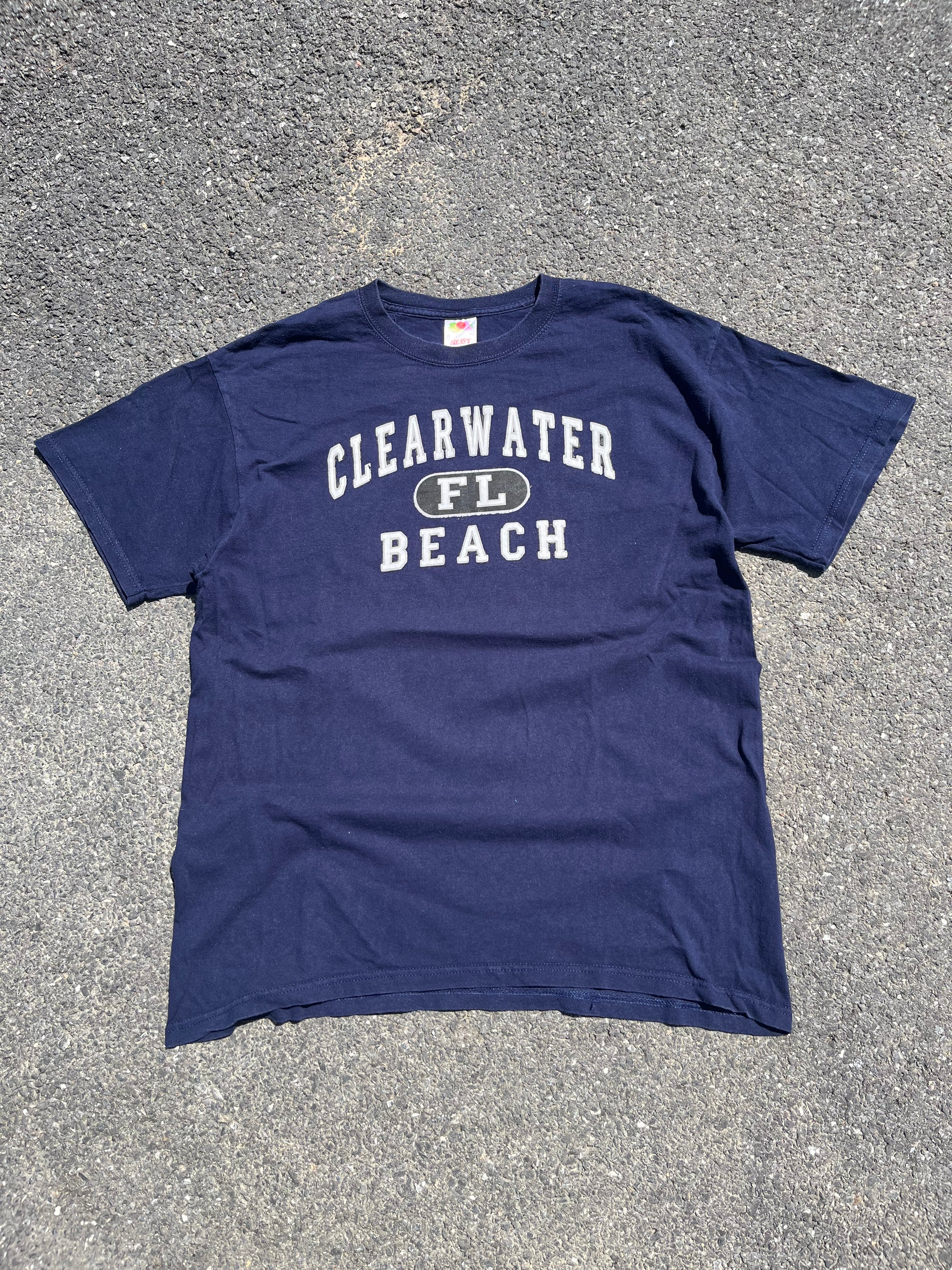 T-SHIRT SOUVENIR USA BLEU