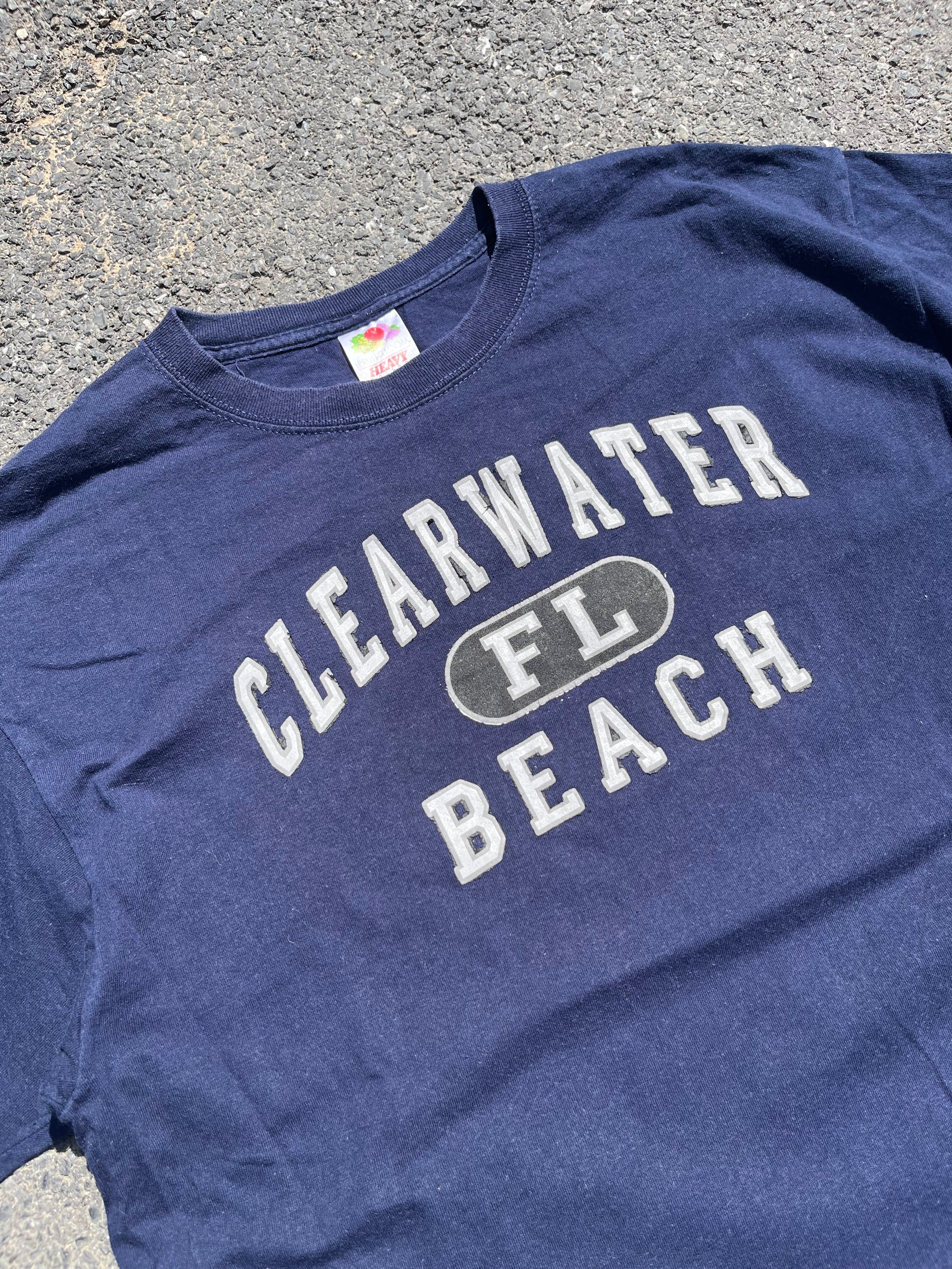 T-SHIRT SOUVENIR USA BLEU