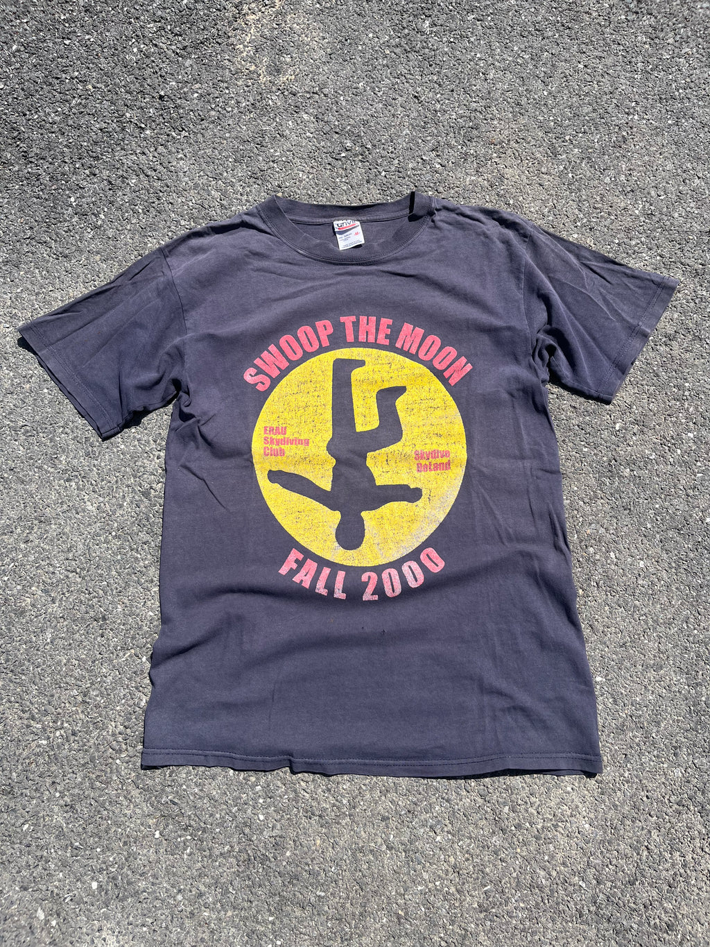 T-SHIRT GRAPHIQUE DE CLUB DES ANNÉE 2000 NOIR