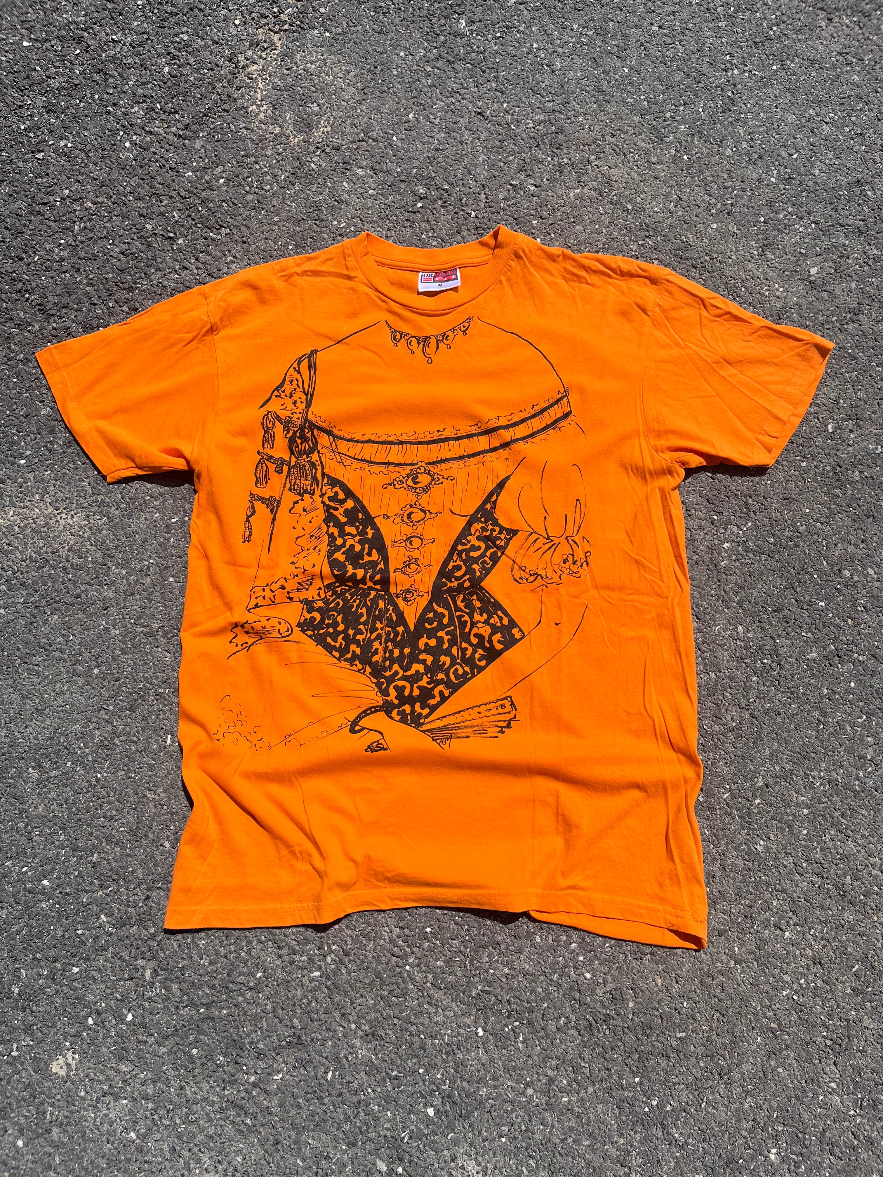 T-SHIRT GRAPHIQUE ORANGE