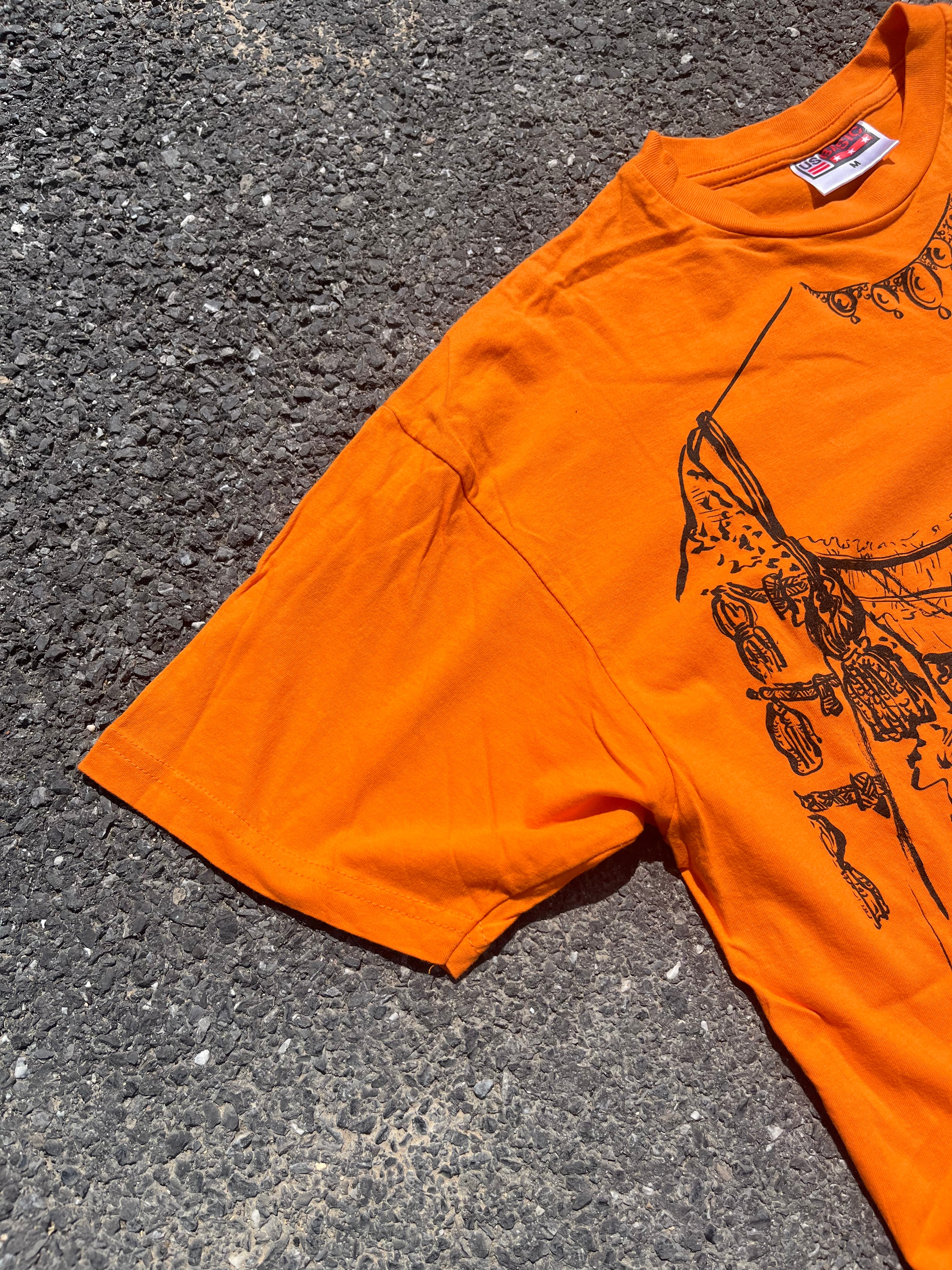 T-SHIRT GRAPHIQUE ORANGE