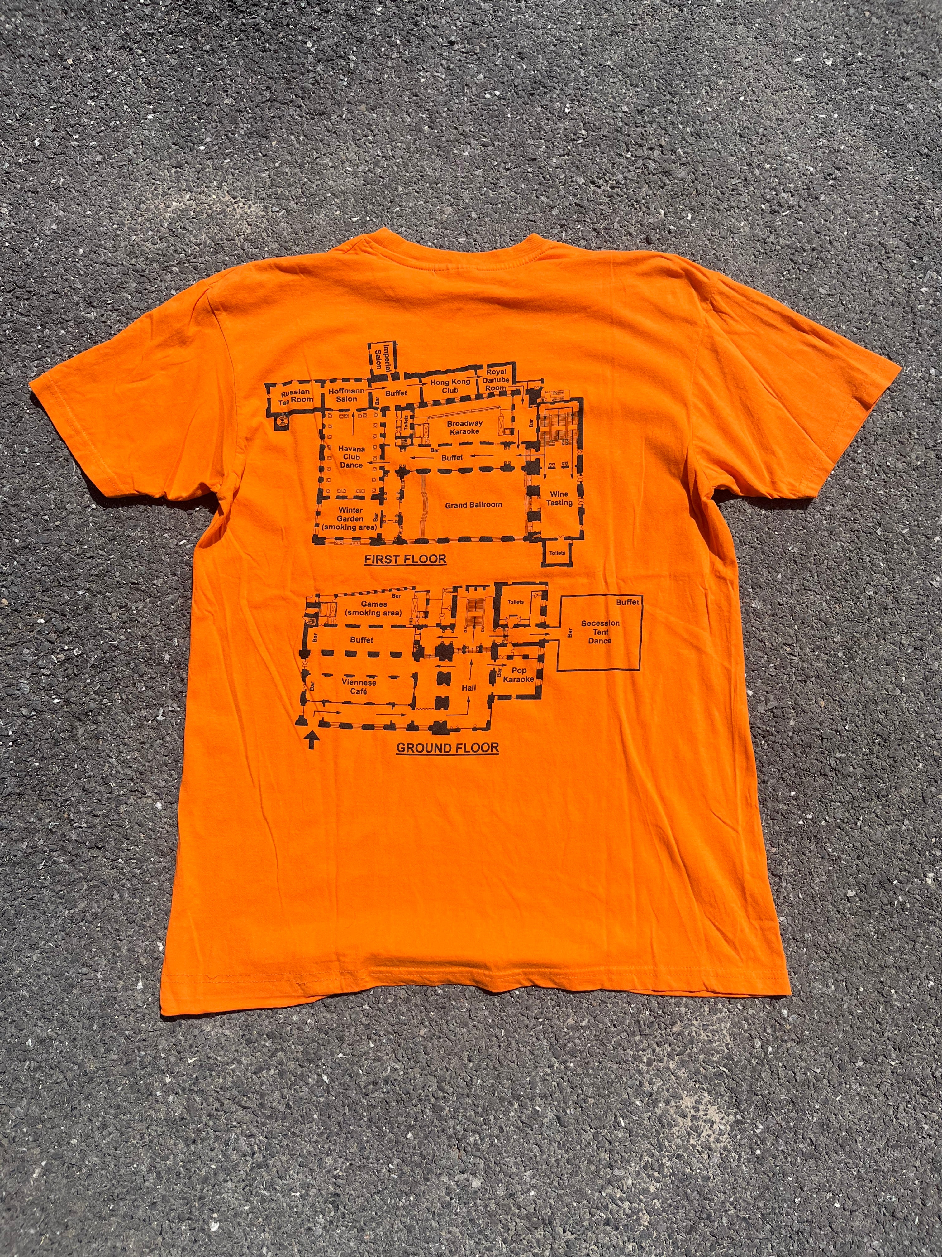 T-SHIRT GRAPHIQUE ORANGE