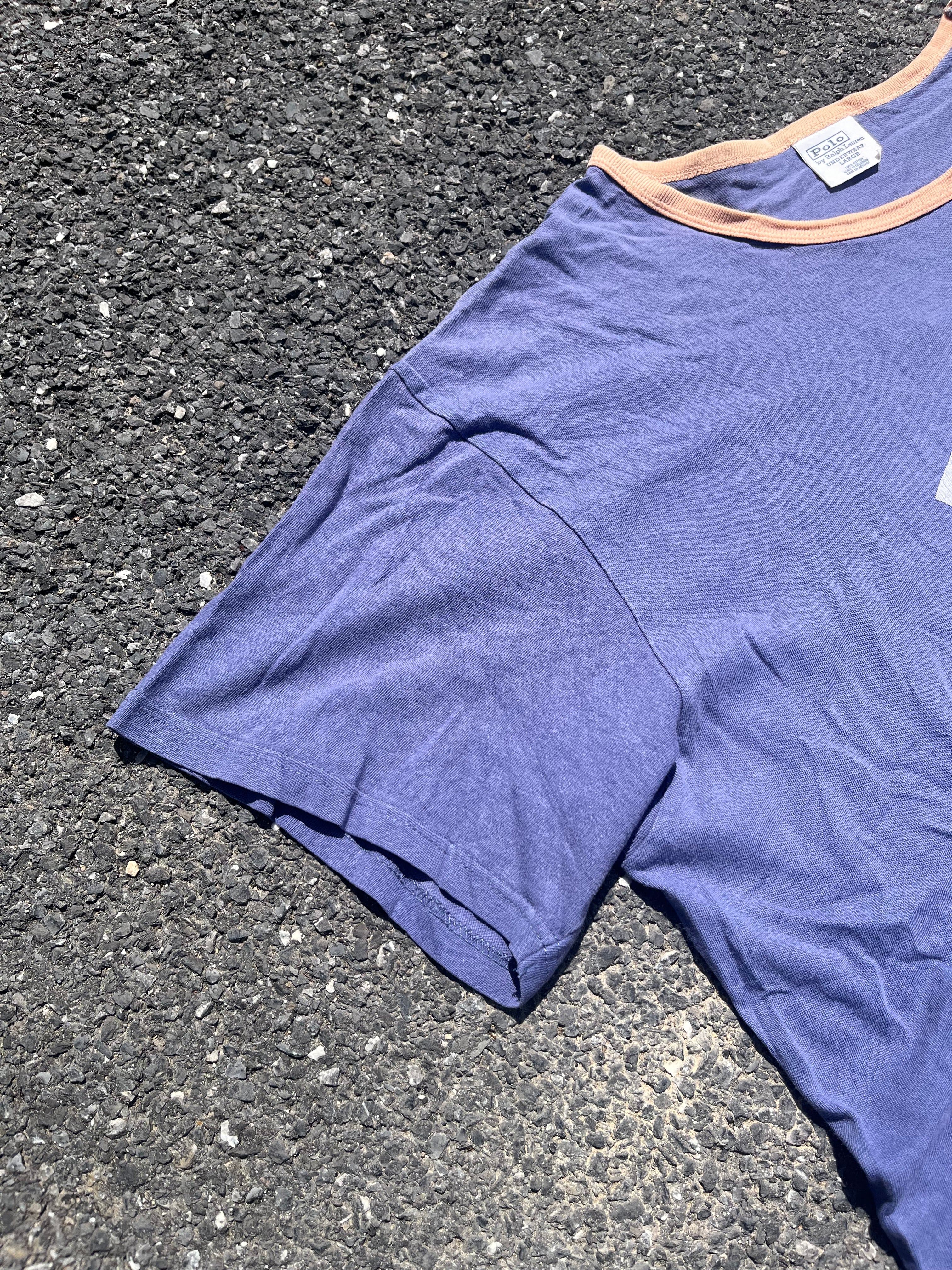 T-SHIRT RALPH LAUREN BLEU
