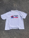 T-SHIRT GRAPHIQUE POLITIQUE BLANC