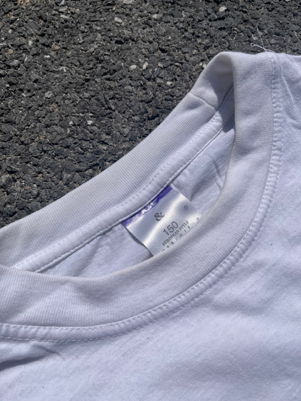 T-SHIRT GRAPHIQUE POLITIQUE BLANC