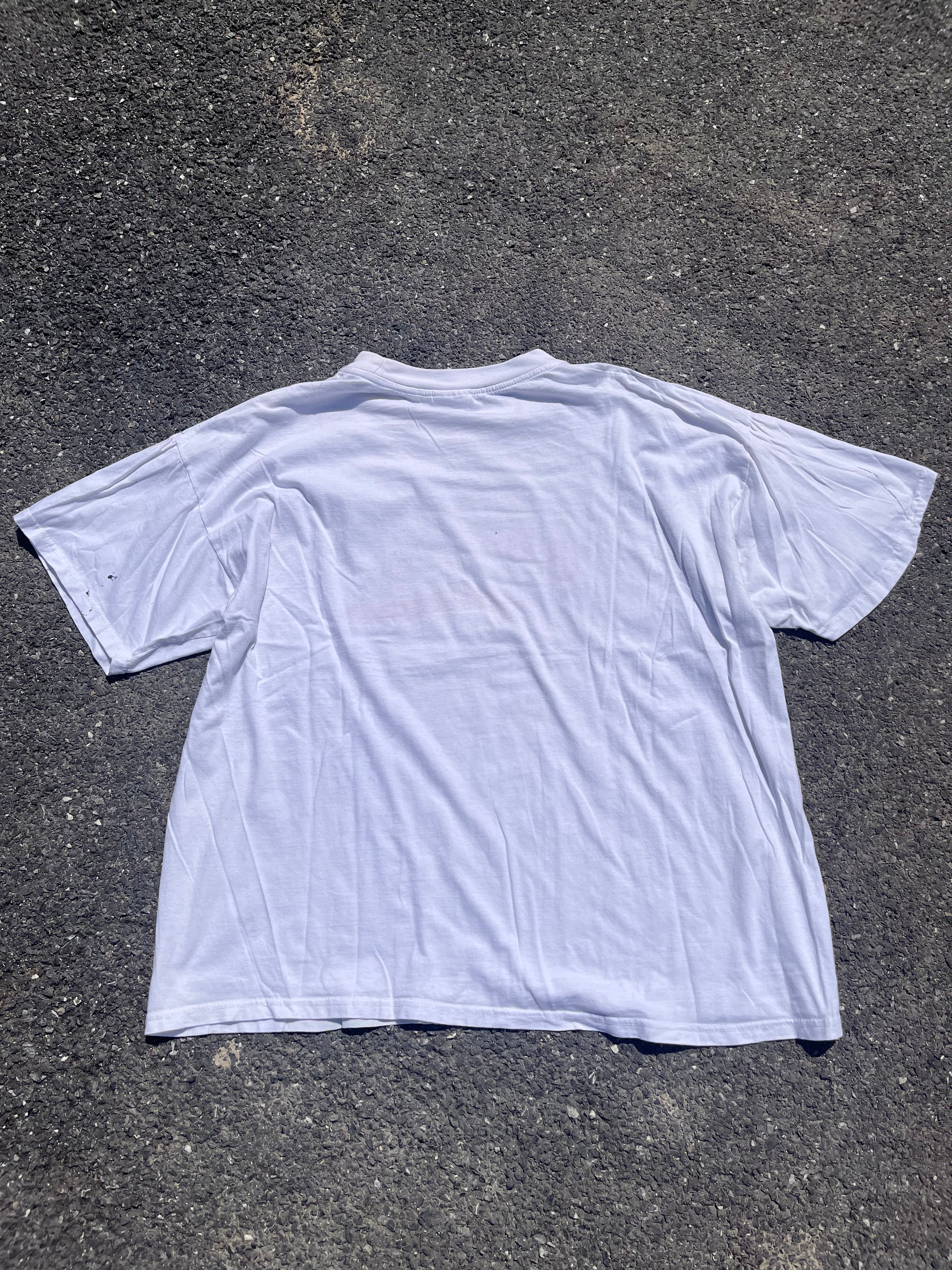 T-SHIRT GRAPHIQUE POLITIQUE BLANC