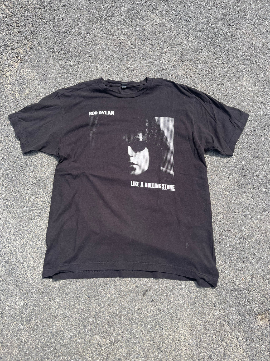 T-SHIRT BOB DYLAN NOIR