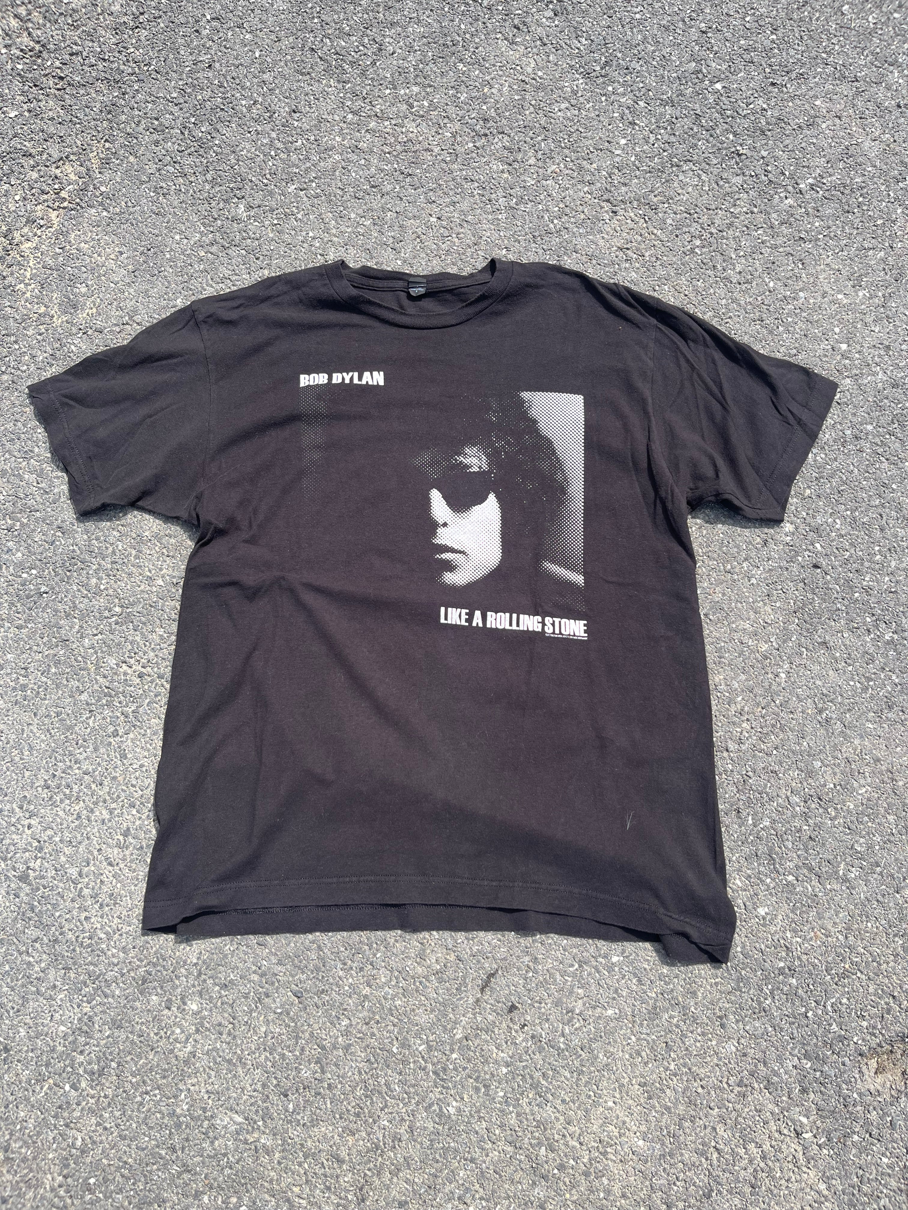 T-SHIRT BOB DYLAN NOIR