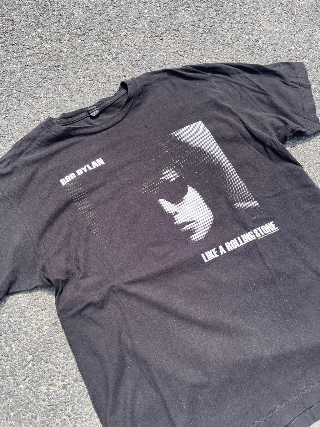 T-SHIRT BOB DYLAN NOIR