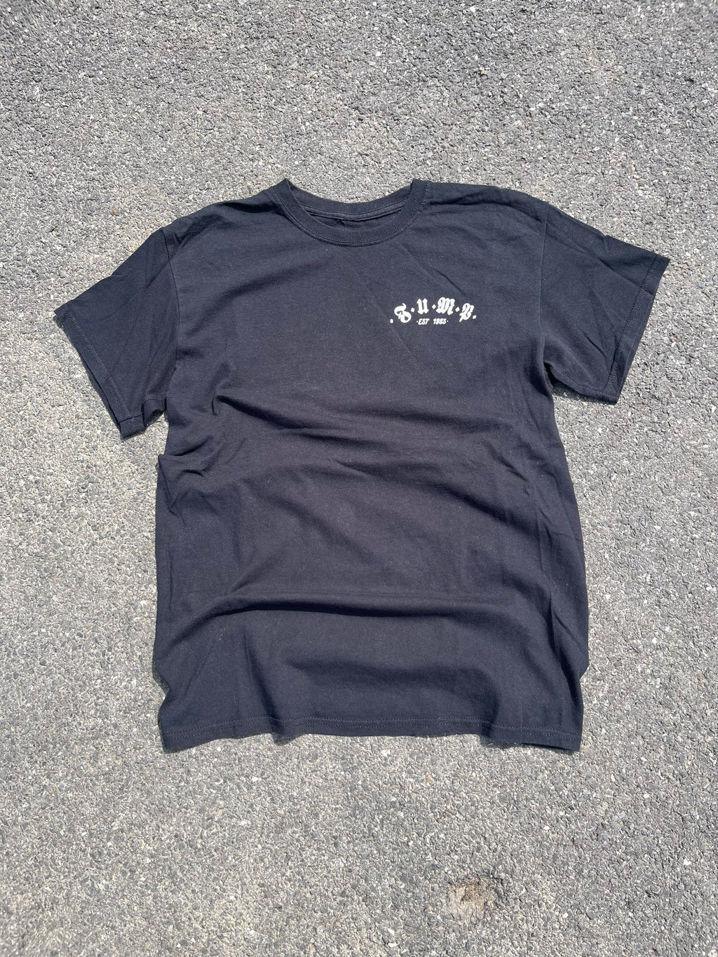T-SHIRT DE ROCK NOIR