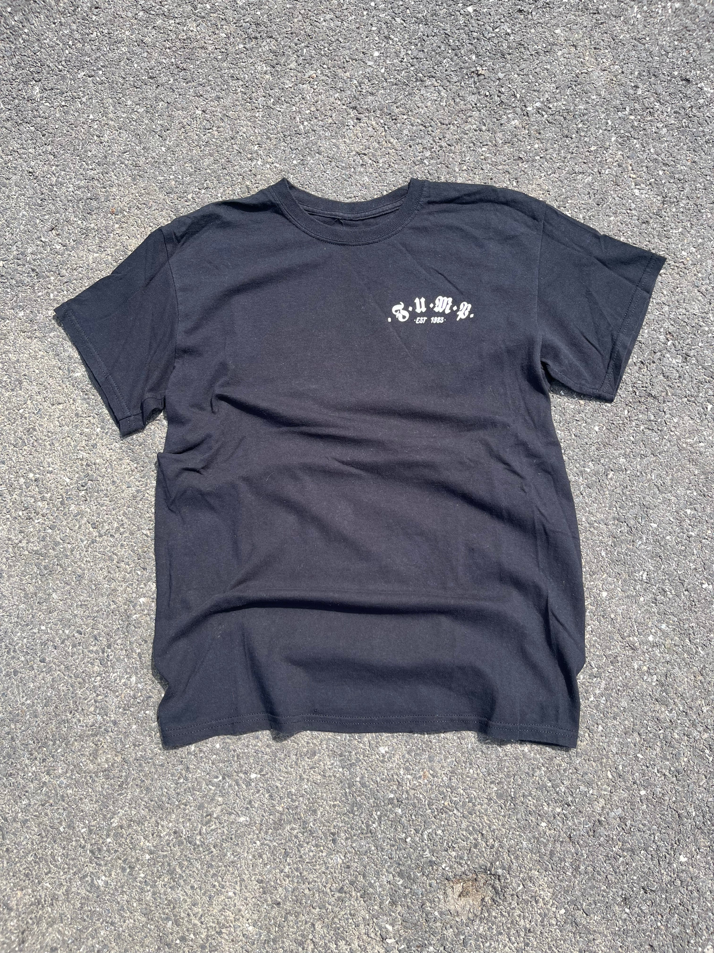T-SHIRT DE ROCK NOIR