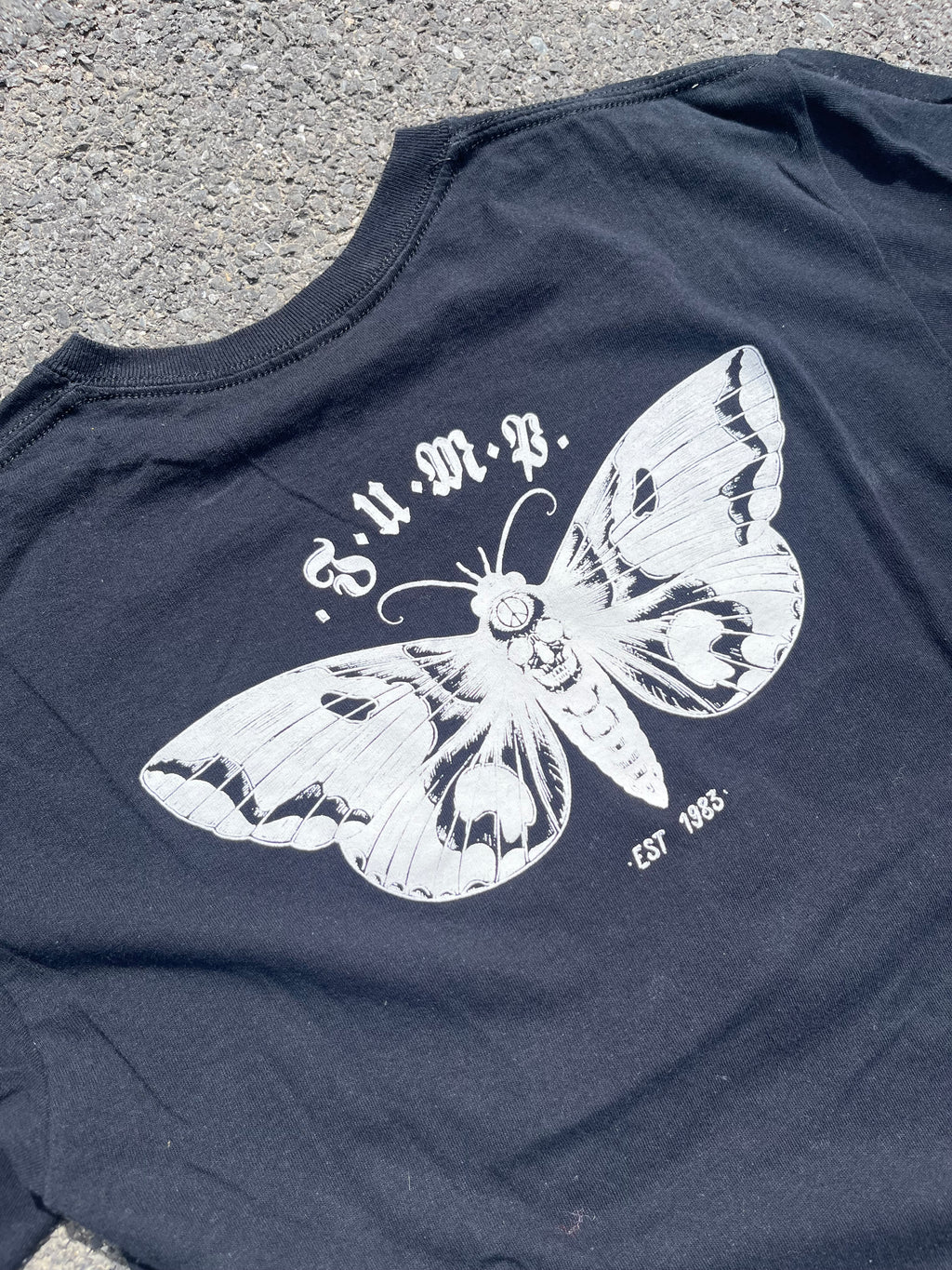 T-SHIRT DE ROCK NOIR