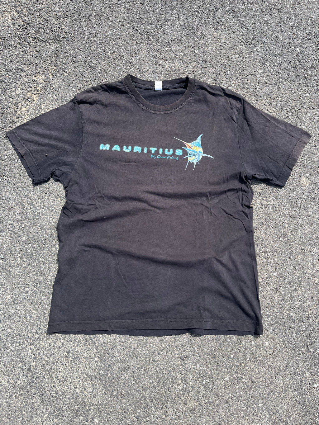 T-SHIRT SOUVENIR D'AQUARIUM NOIR