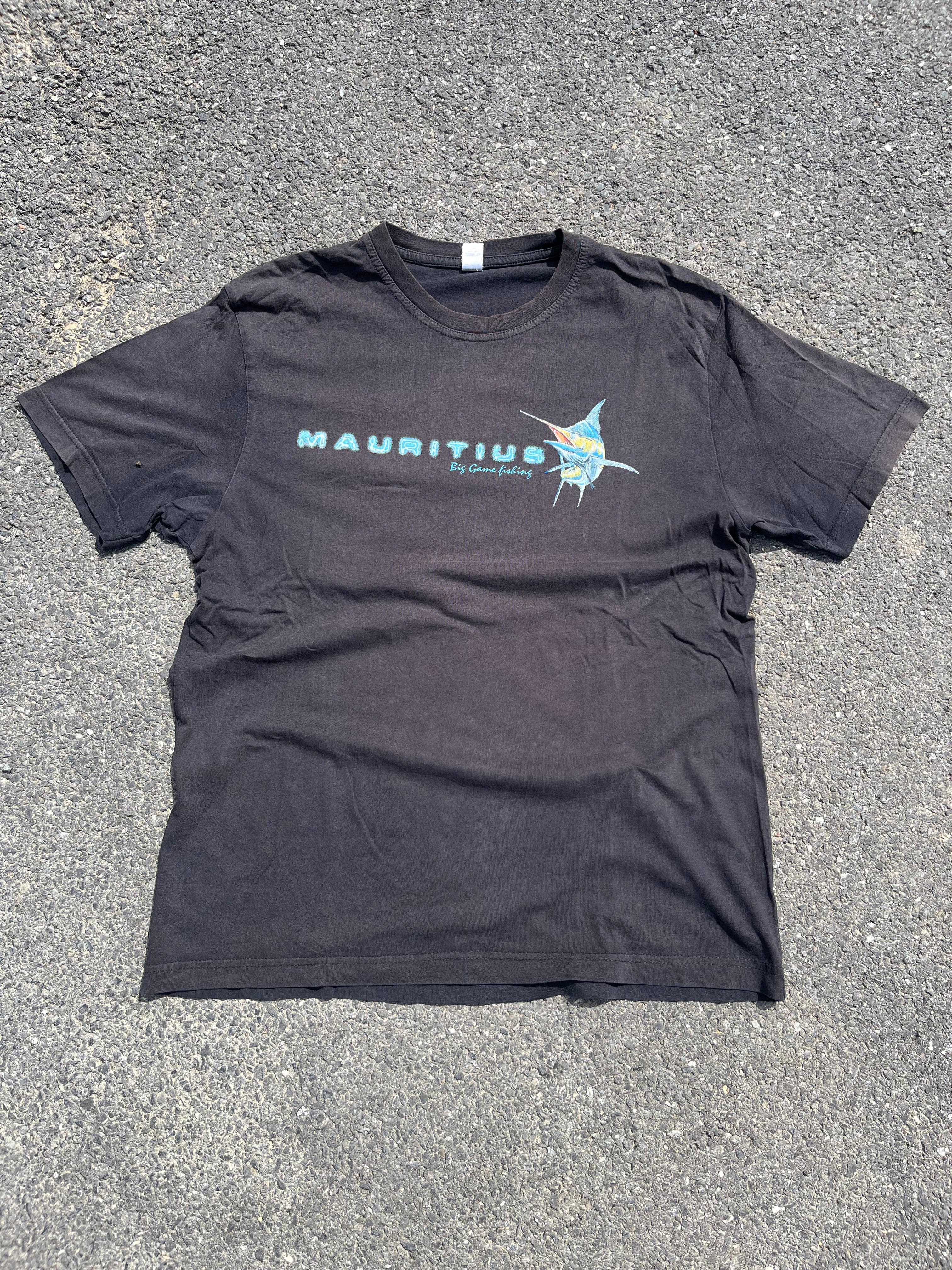 T-SHIRT SOUVENIR D'AQUARIUM NOIR