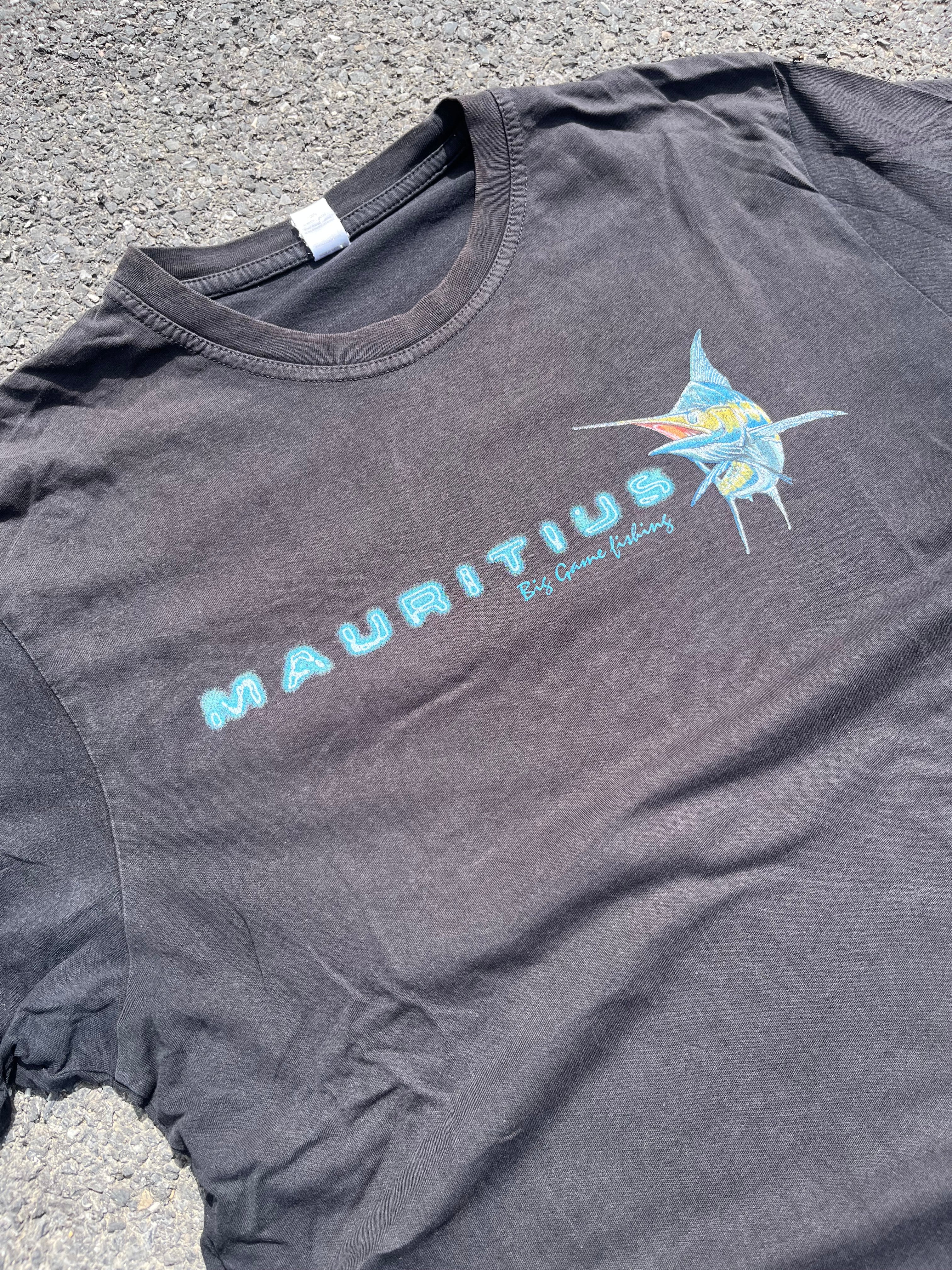 T-SHIRT SOUVENIR D'AQUARIUM NOIR