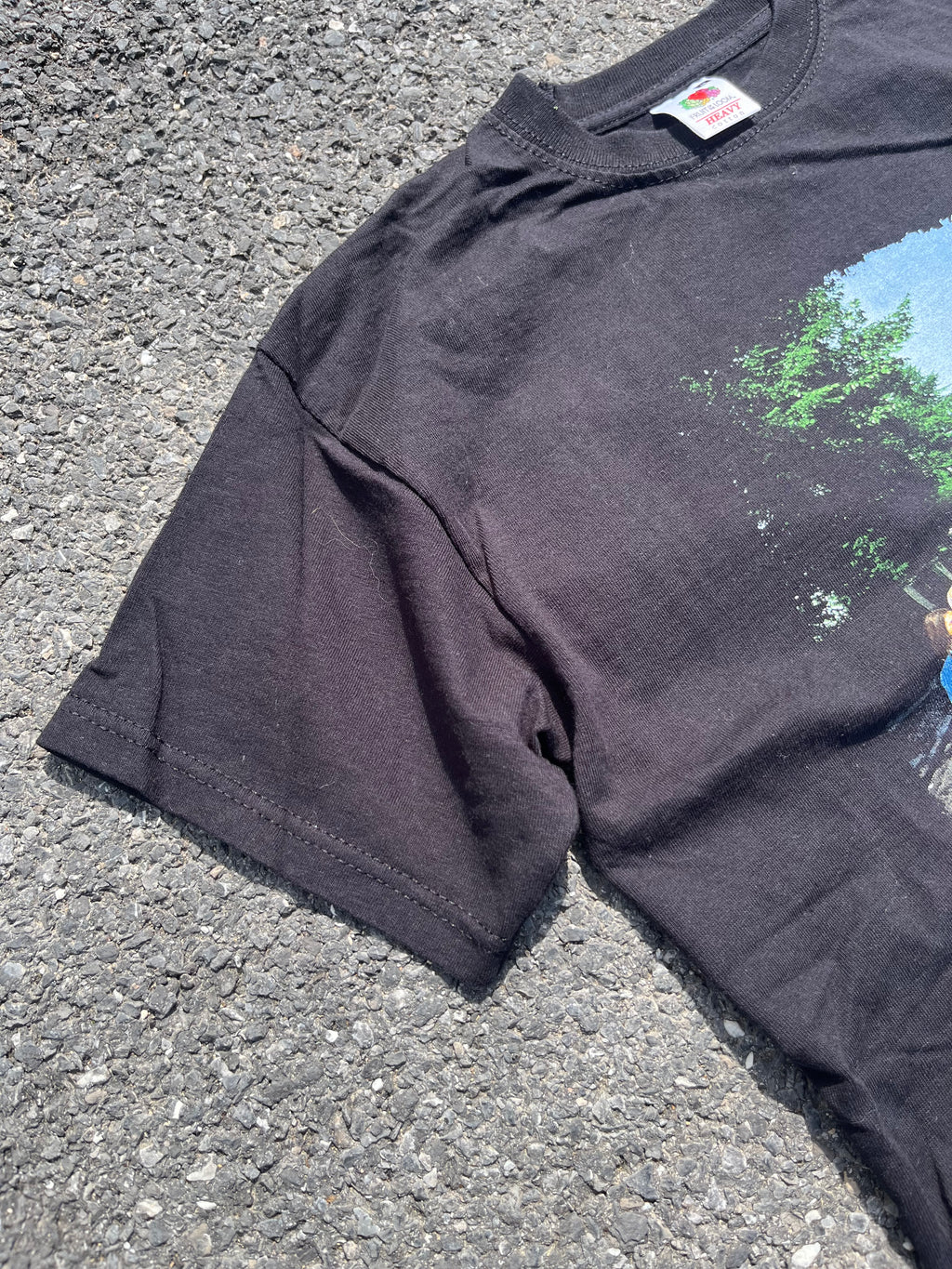 T-SHIRT DE CONCERT THE BEATLES NOIR