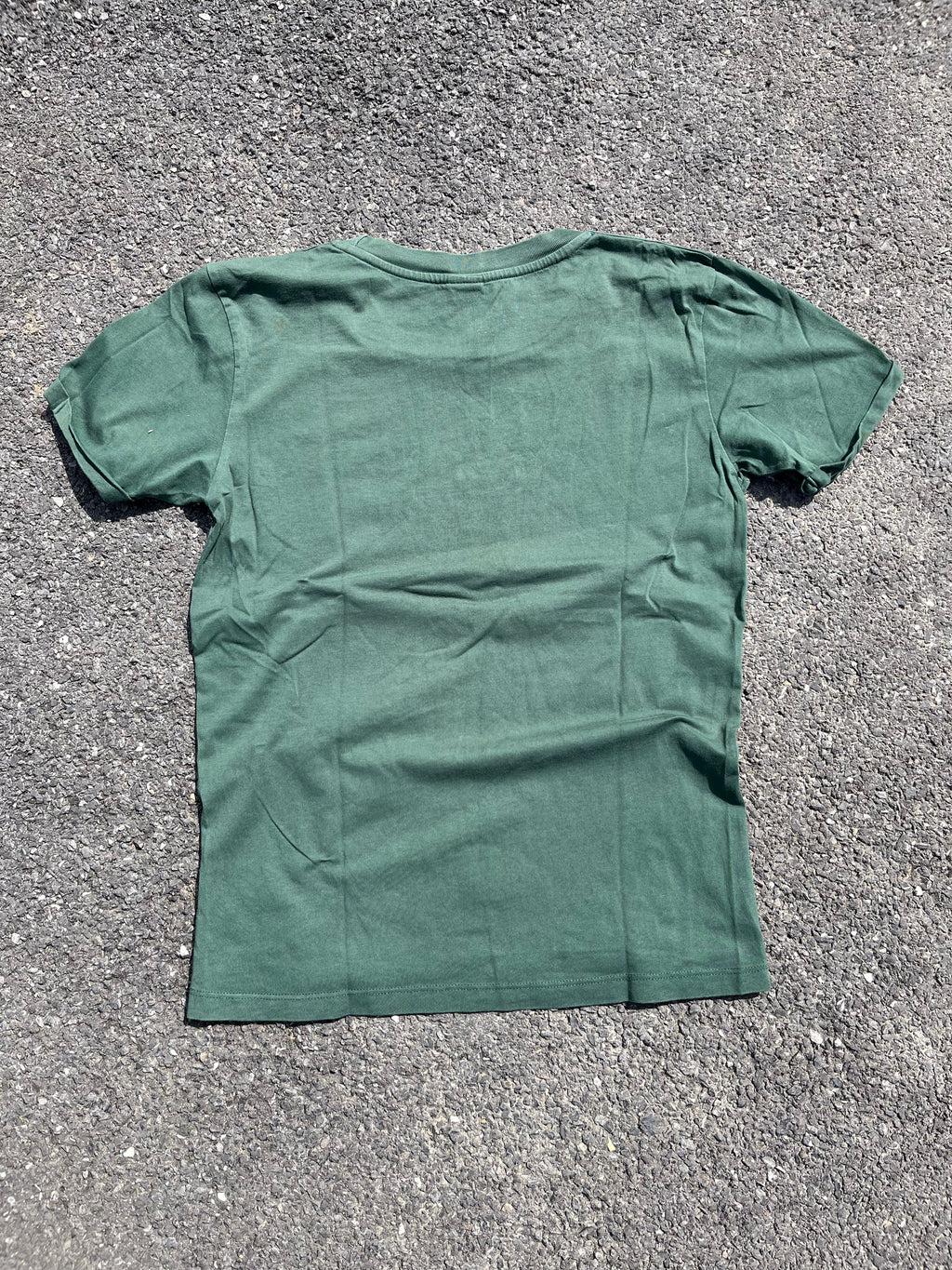 T-SHIRT "QUEENS" AMERICAN COLLEGE VERT