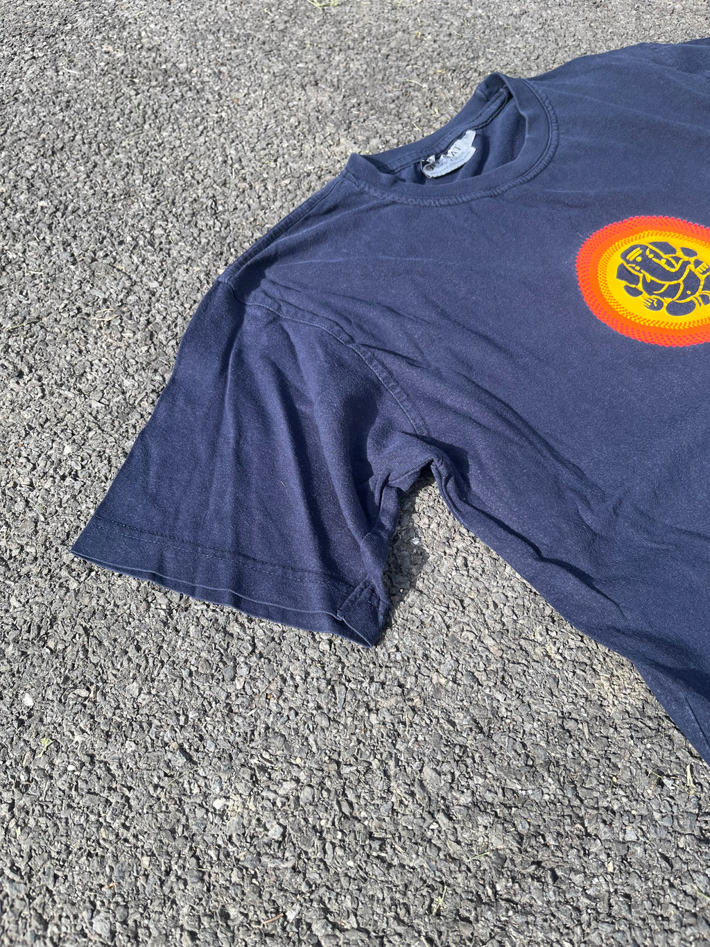 T-SHIRT GRAPHIQUE BLEU