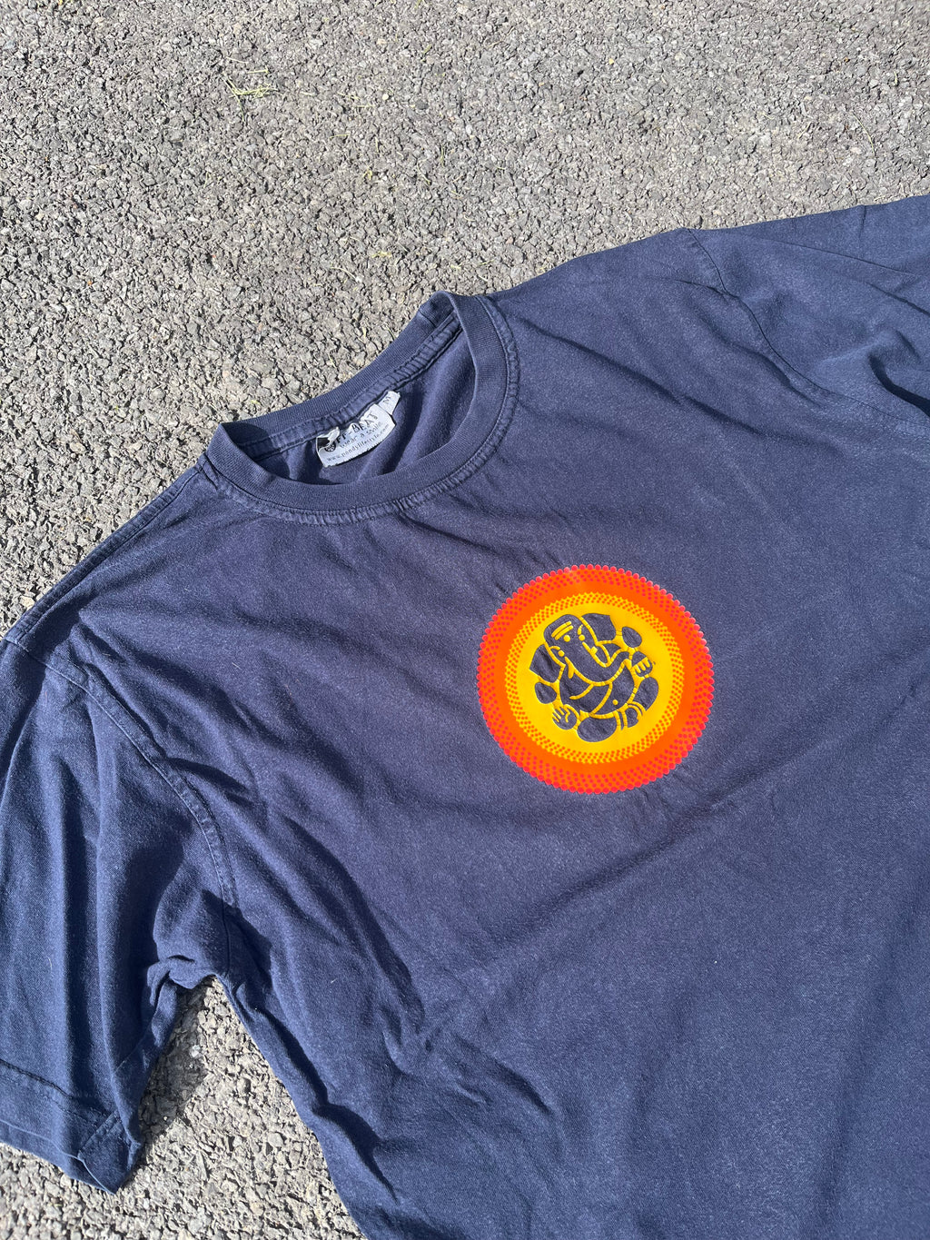 T-SHIRT GRAPHIQUE BLEU