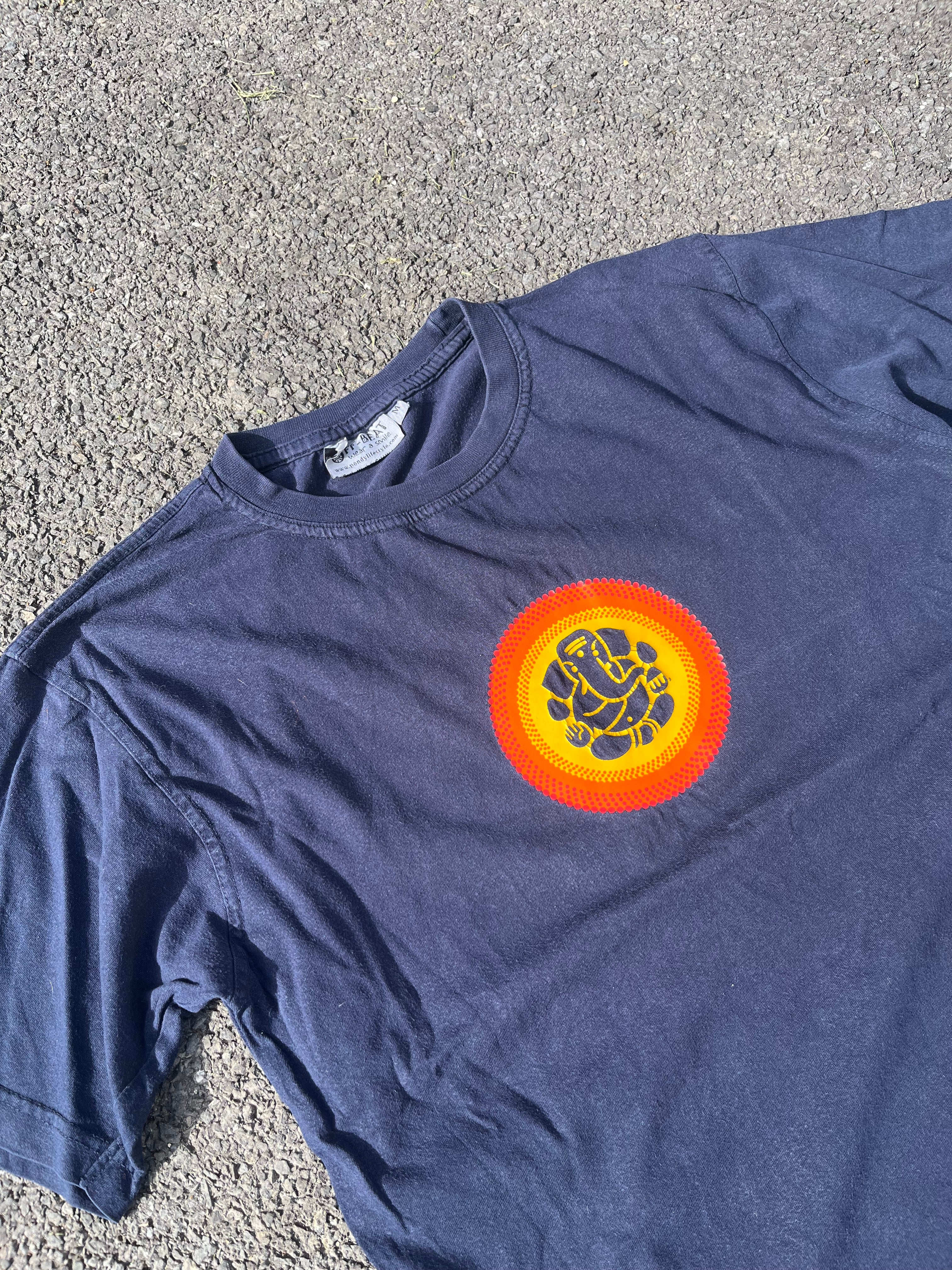 T-SHIRT GRAPHIQUE BLEU