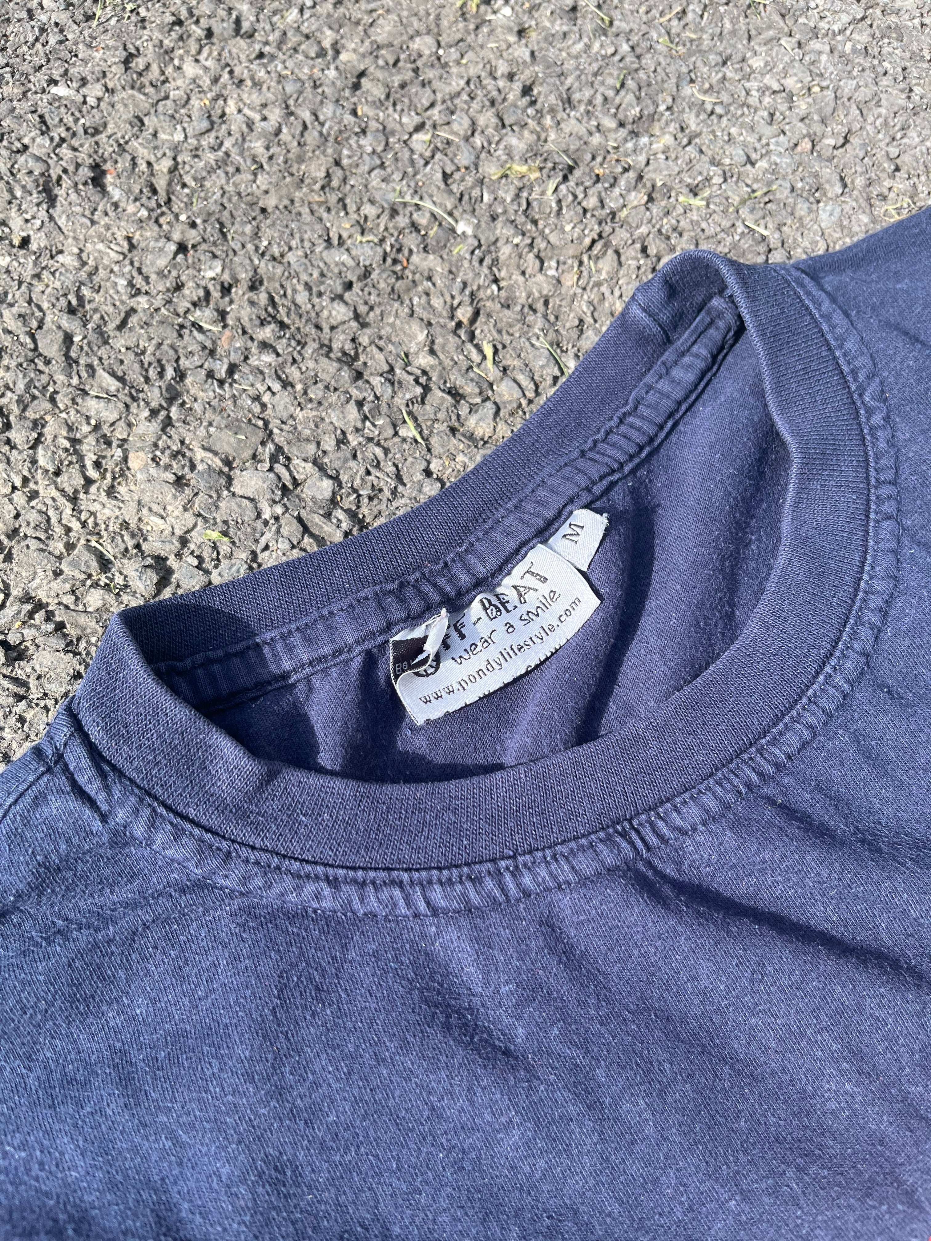 T-SHIRT GRAPHIQUE BLEU