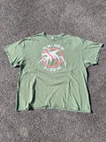 T-SHIRT GRAPHIQUE VERT