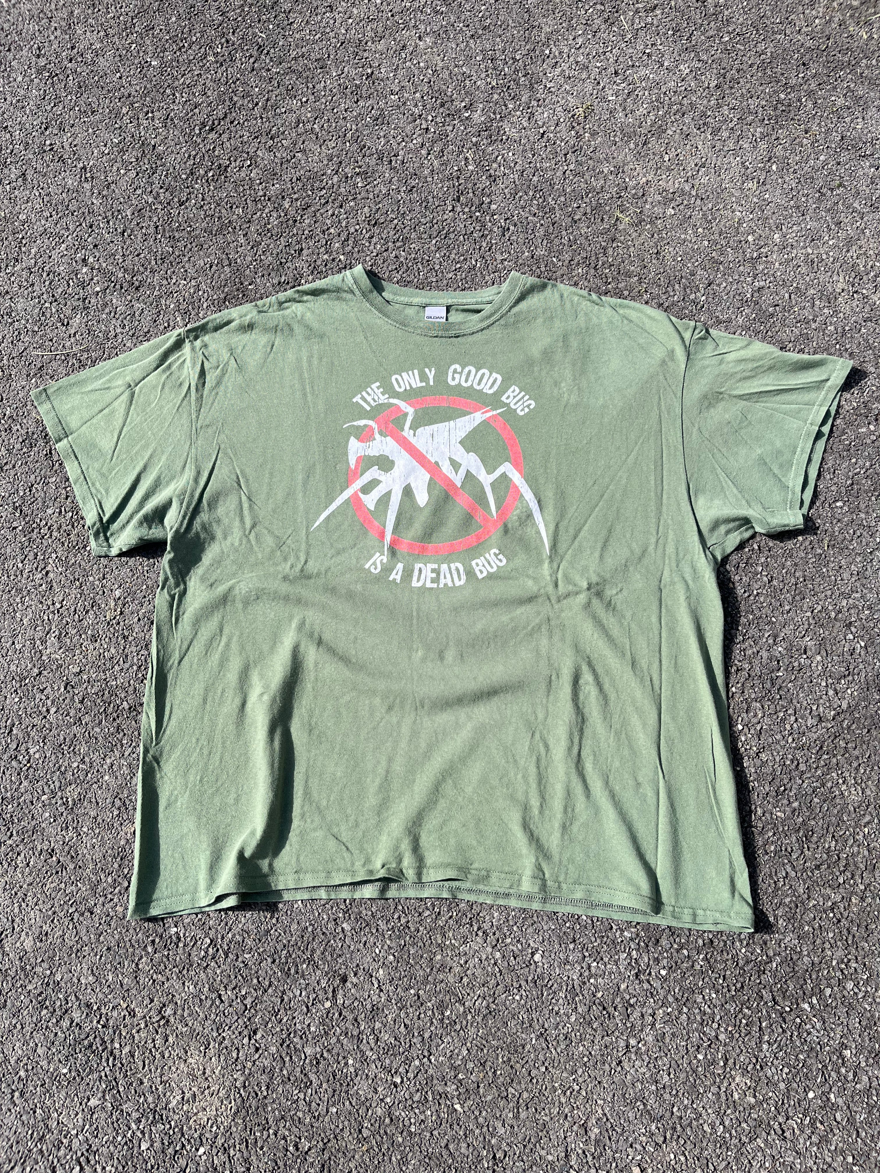 T-SHIRT GRAPHIQUE VERT