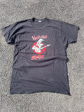 T-SHIRT GRAPHIQUE ROCK SINGLE STITCH NOIR