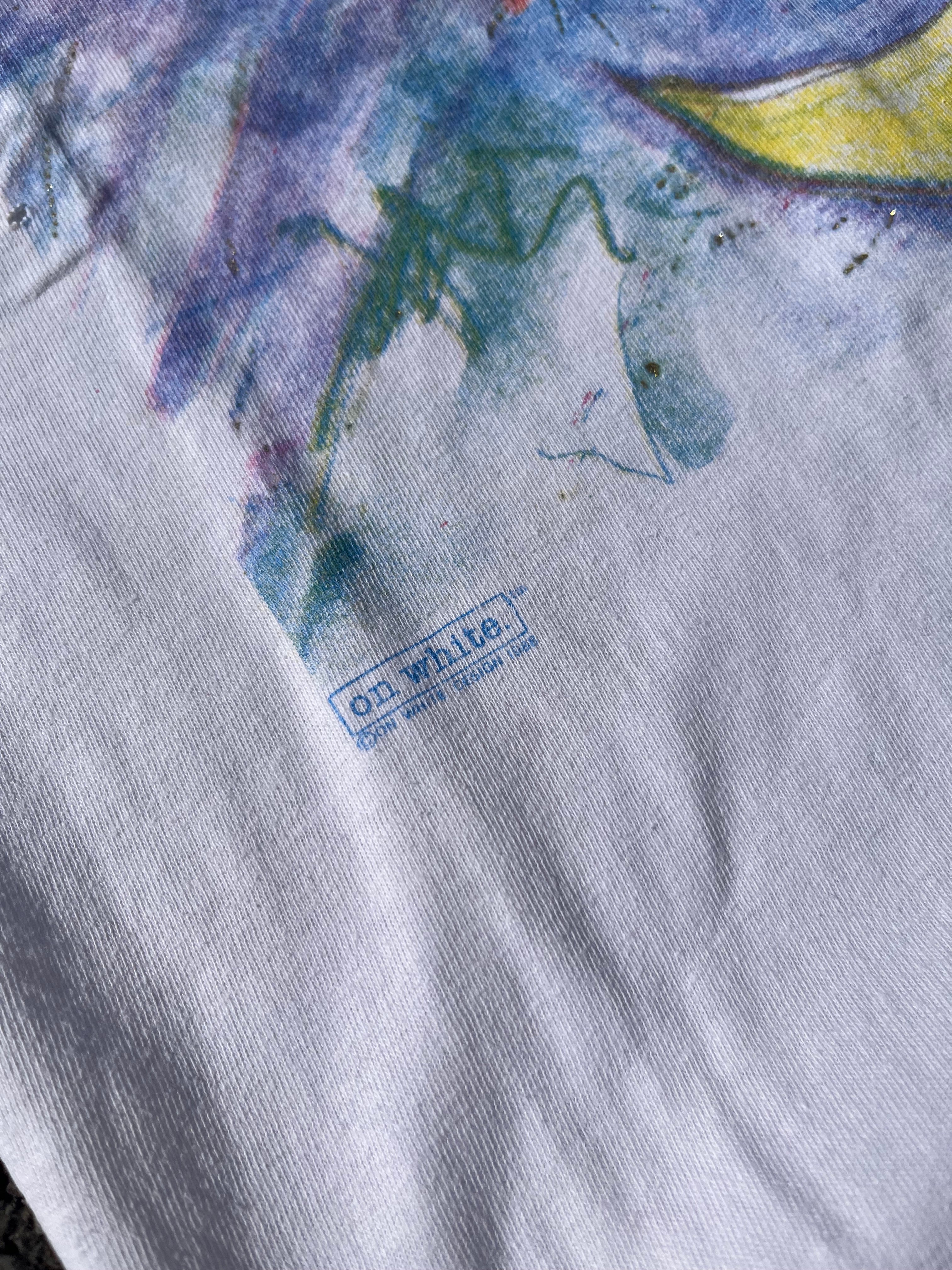 T-SHIRT WOODSTOCK ANNÉE 1980 SINGLE STITCH