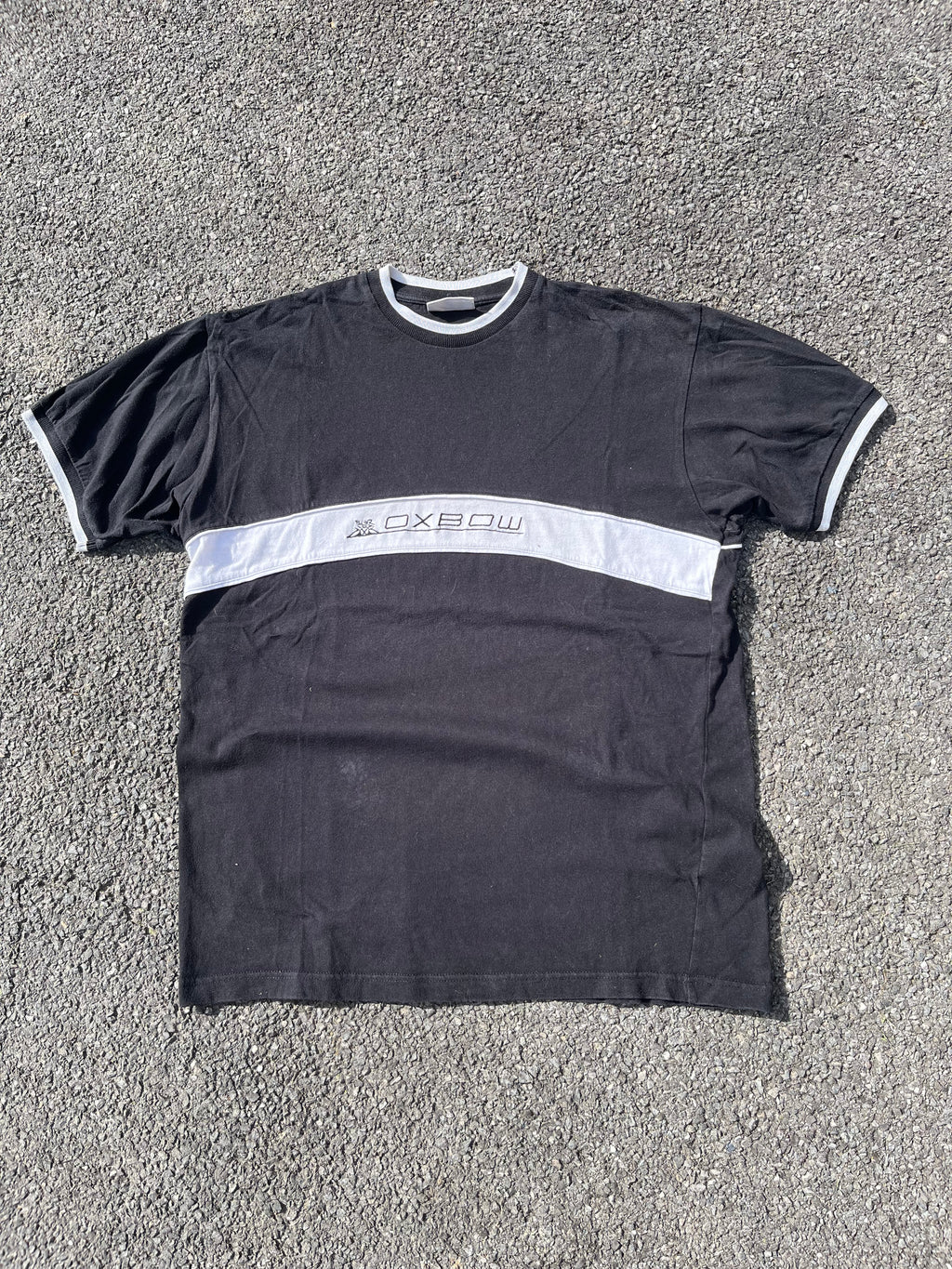 T-SHIRT OXBOW ANNÉE 2000 NOIR