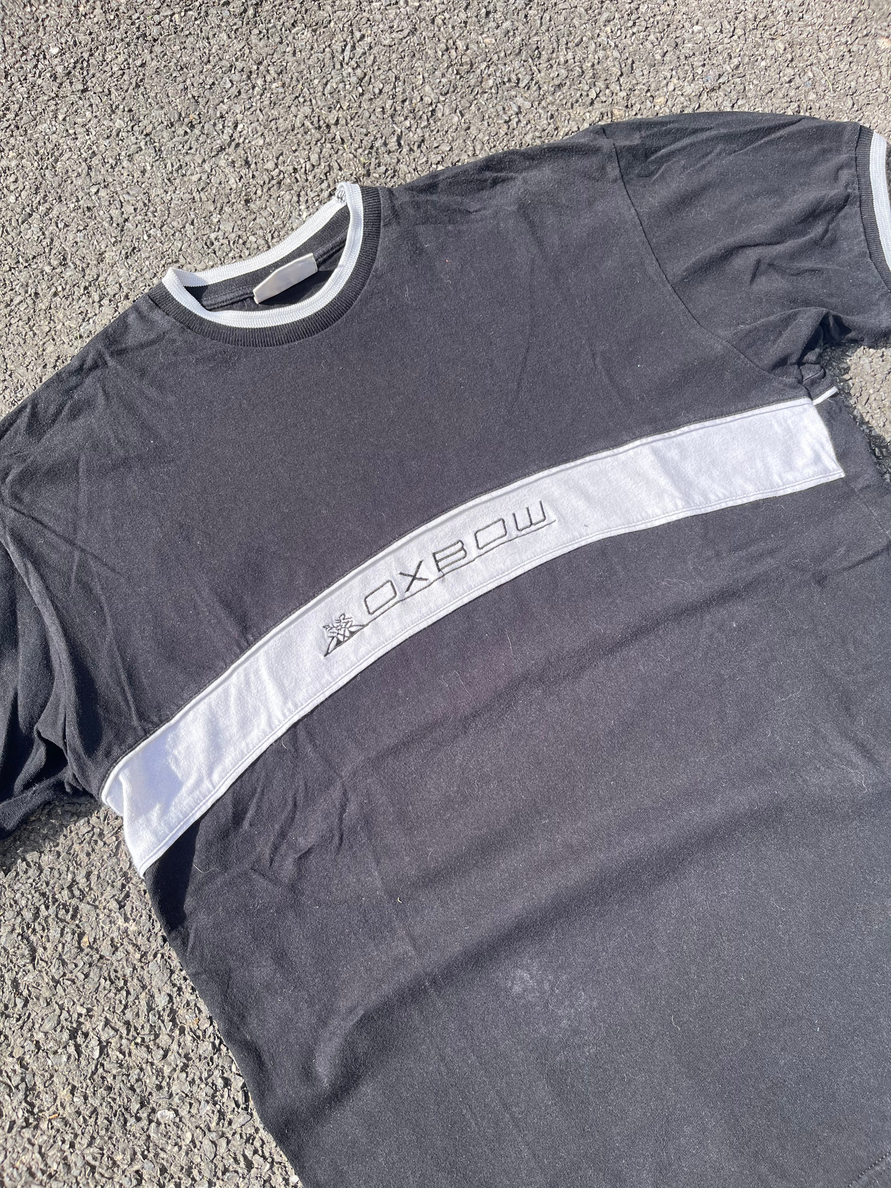 T-SHIRT OXBOW ANNÉE 2000 NOIR