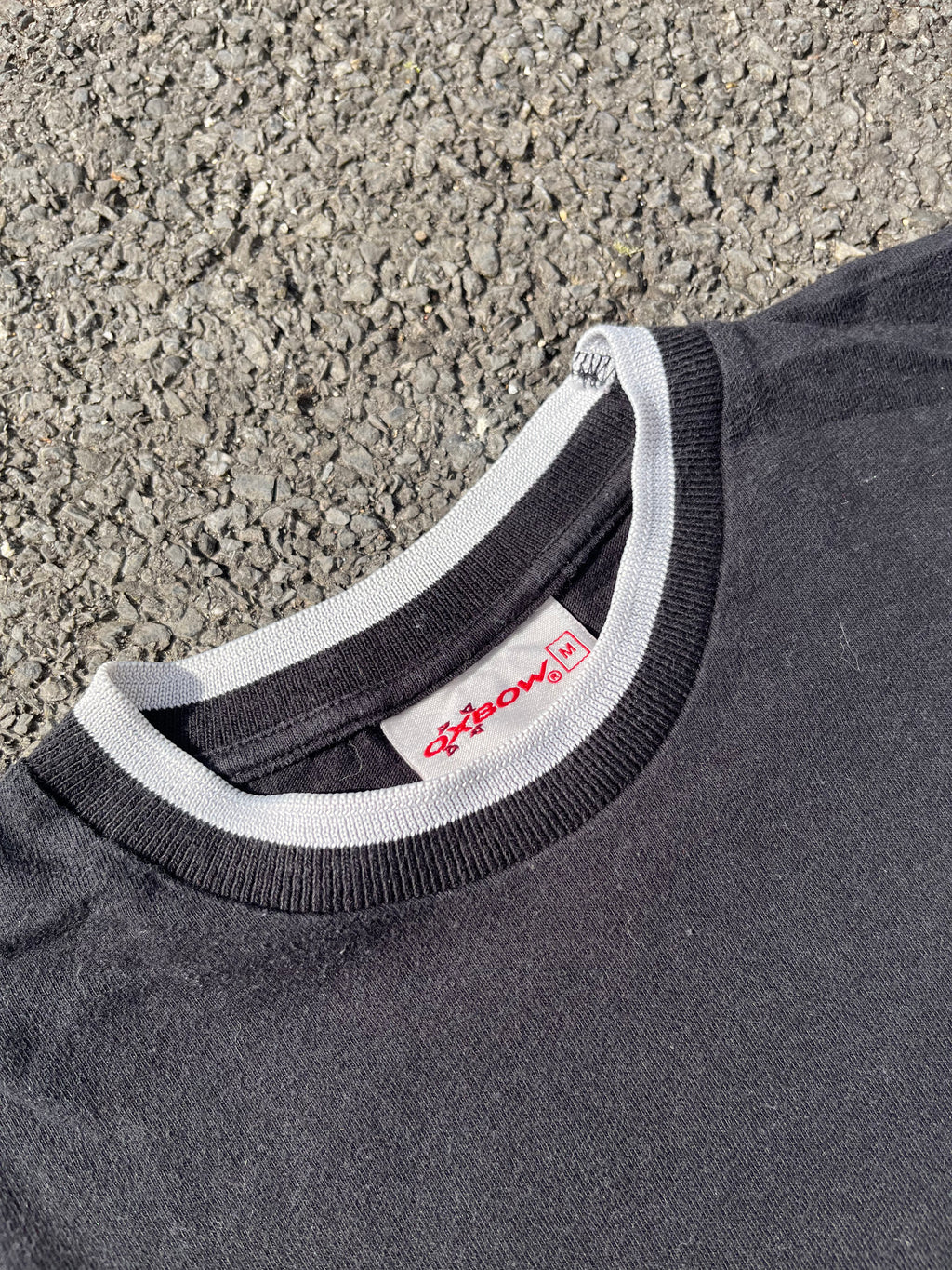 T-SHIRT OXBOW ANNÉE 2000 NOIR
