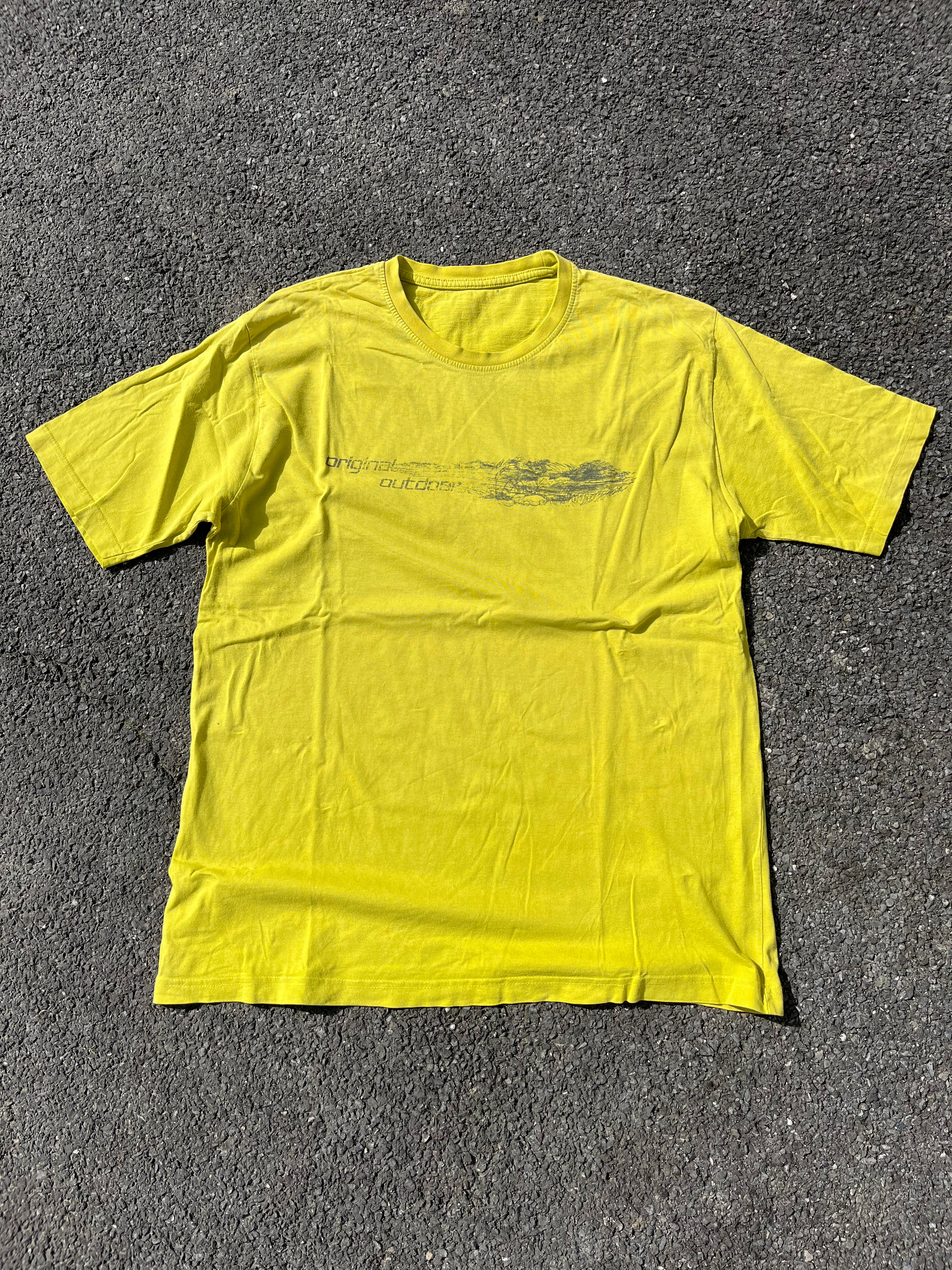 T-SHIRT ORIGINAL OUTDOOR JAUNE