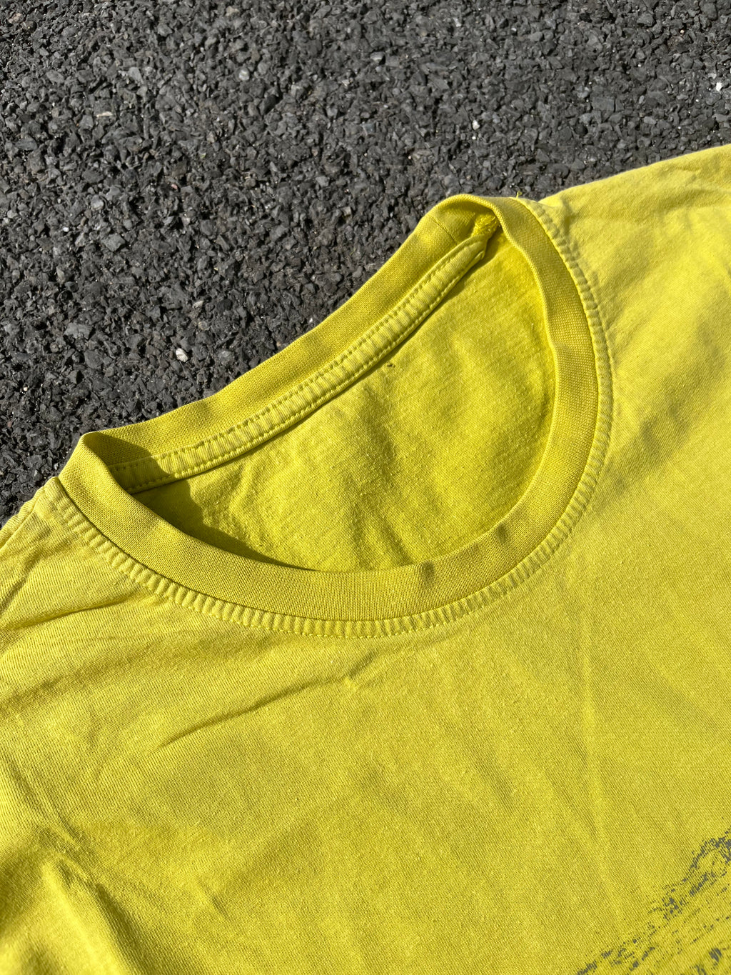 T-SHIRT ORIGINAL OUTDOOR JAUNE
