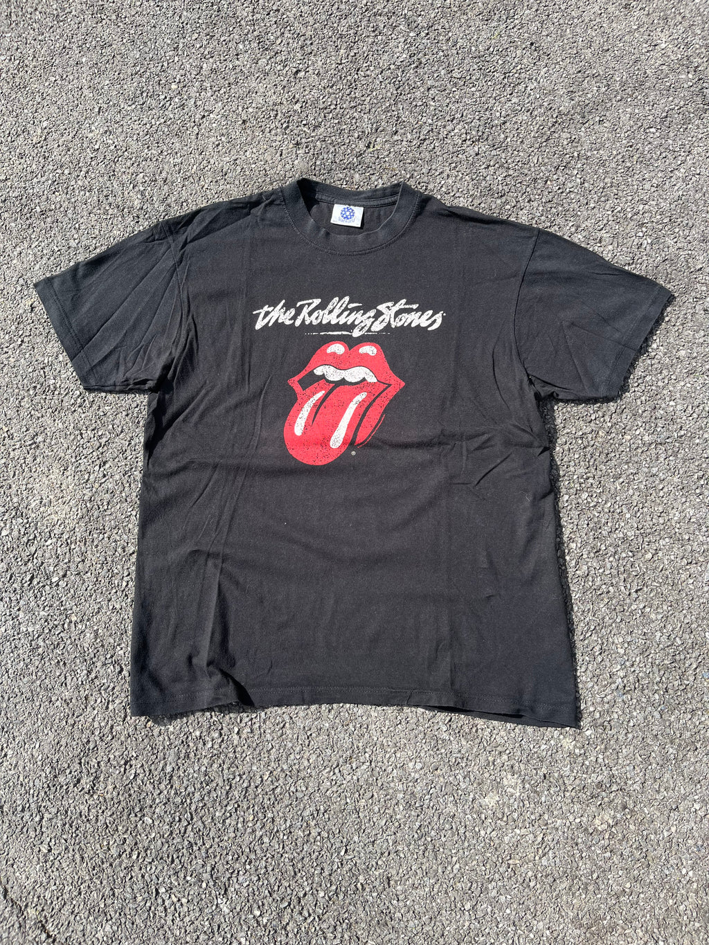 T-SHIRT THE ROLLING STONES ANNÉE 2000 NOIR