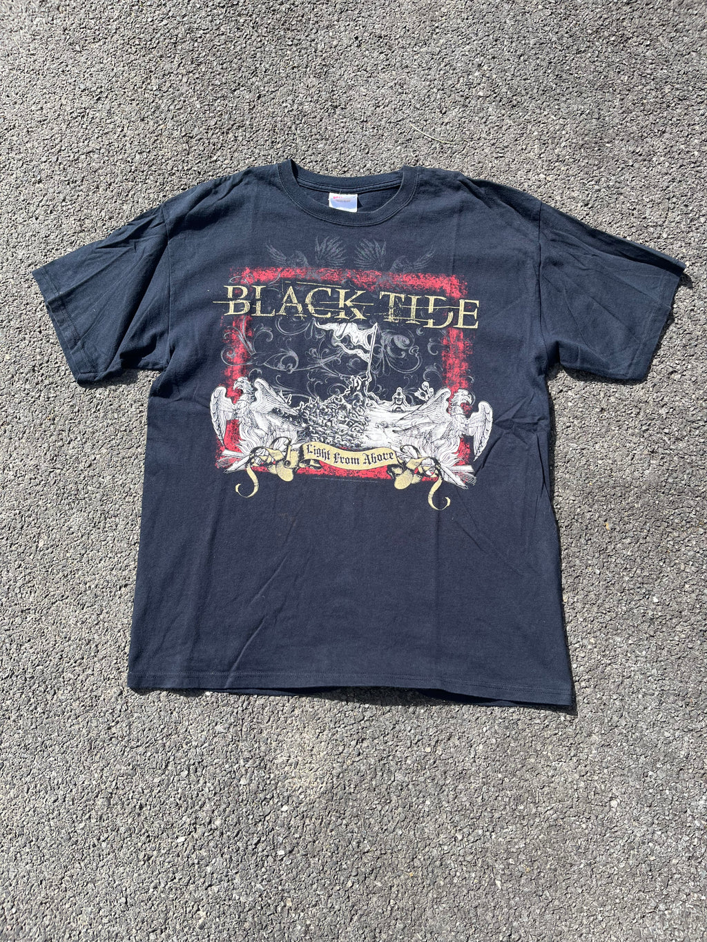 T-SHIRT BLACK TIDE ANNÉE 2000 NOIR