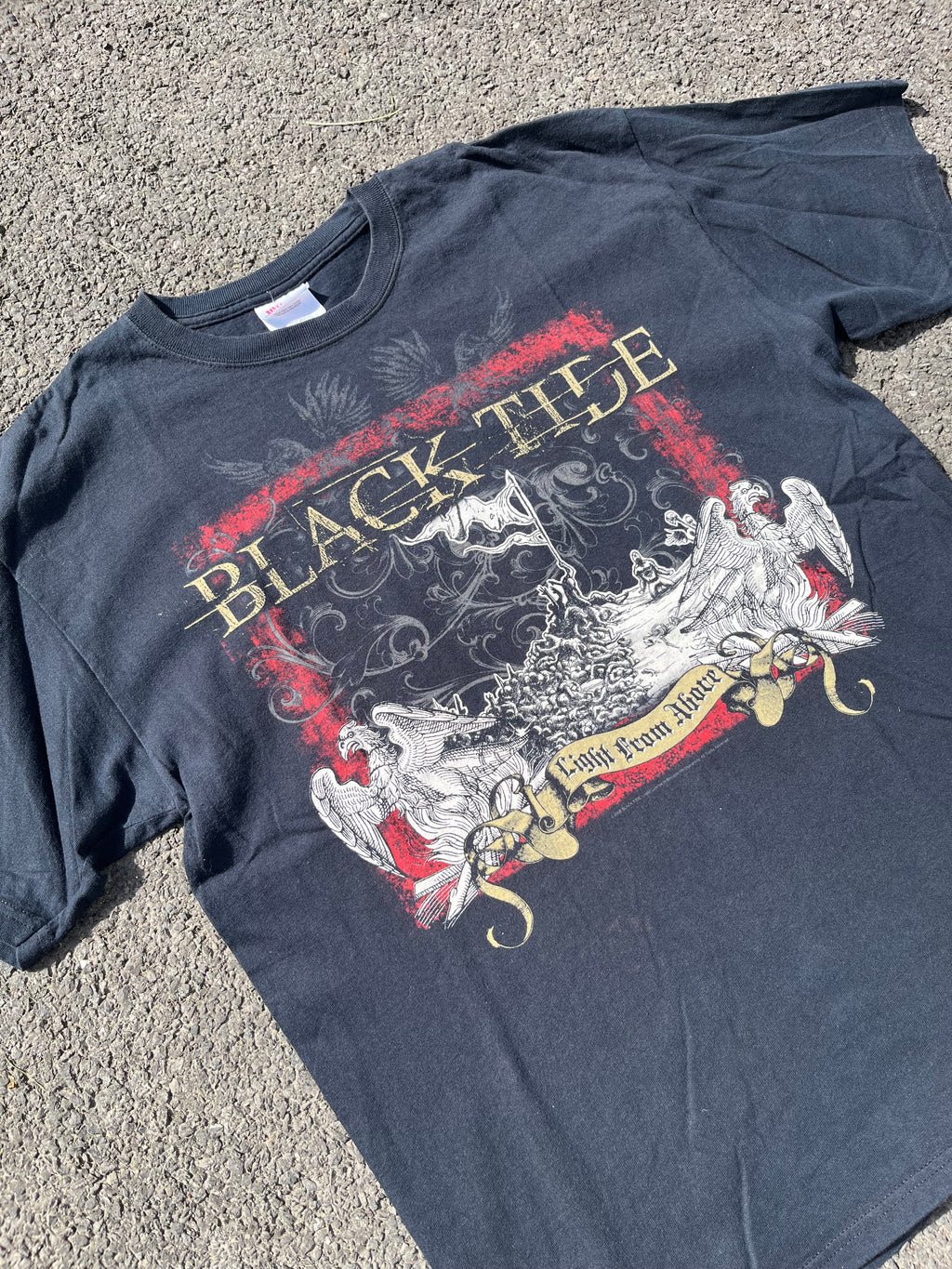 T-SHIRT BLACK TIDE ANNÉE 2000 NOIR