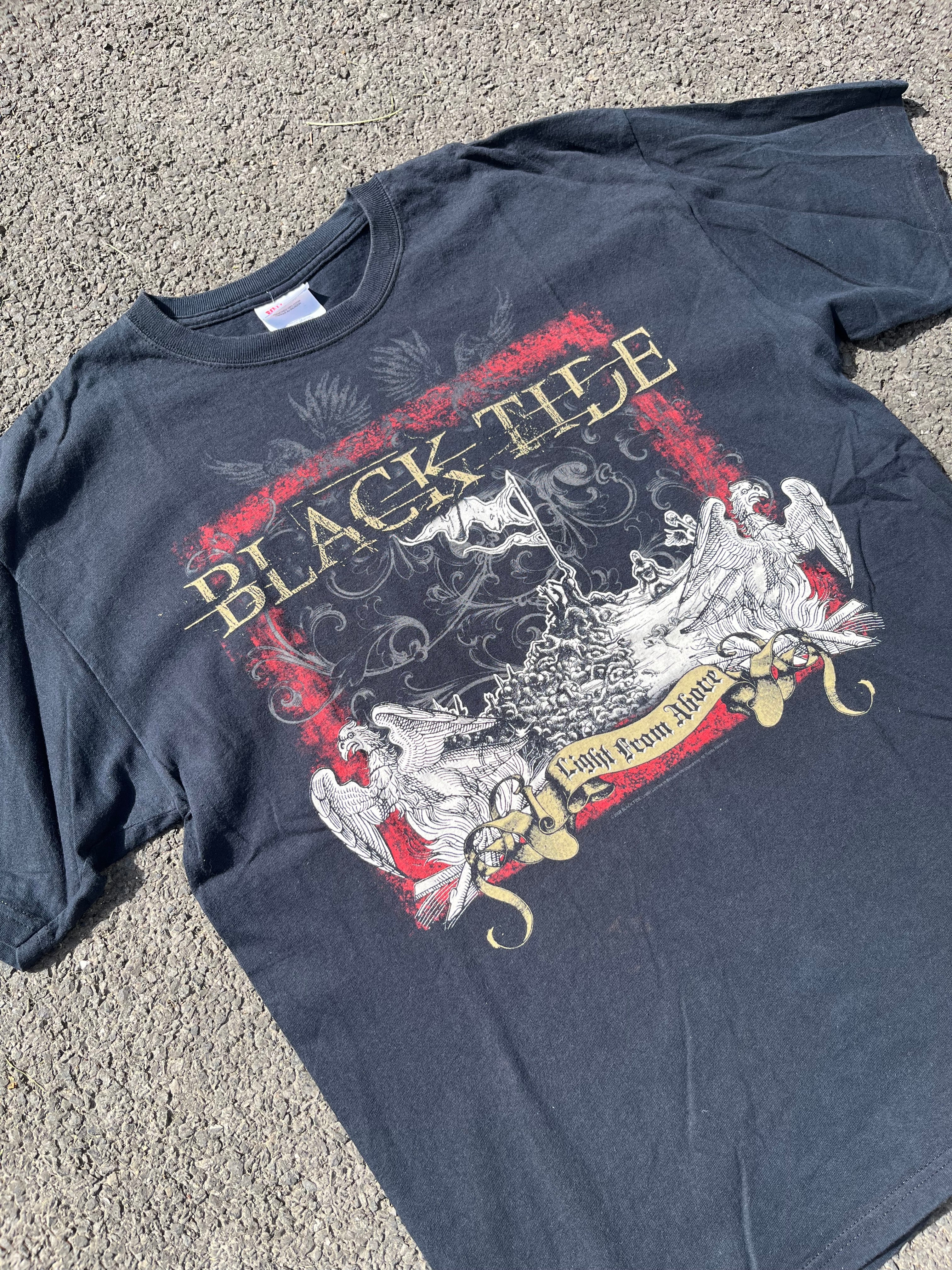 T-SHIRT BLACK TIDE ANNÉE 2000 NOIR